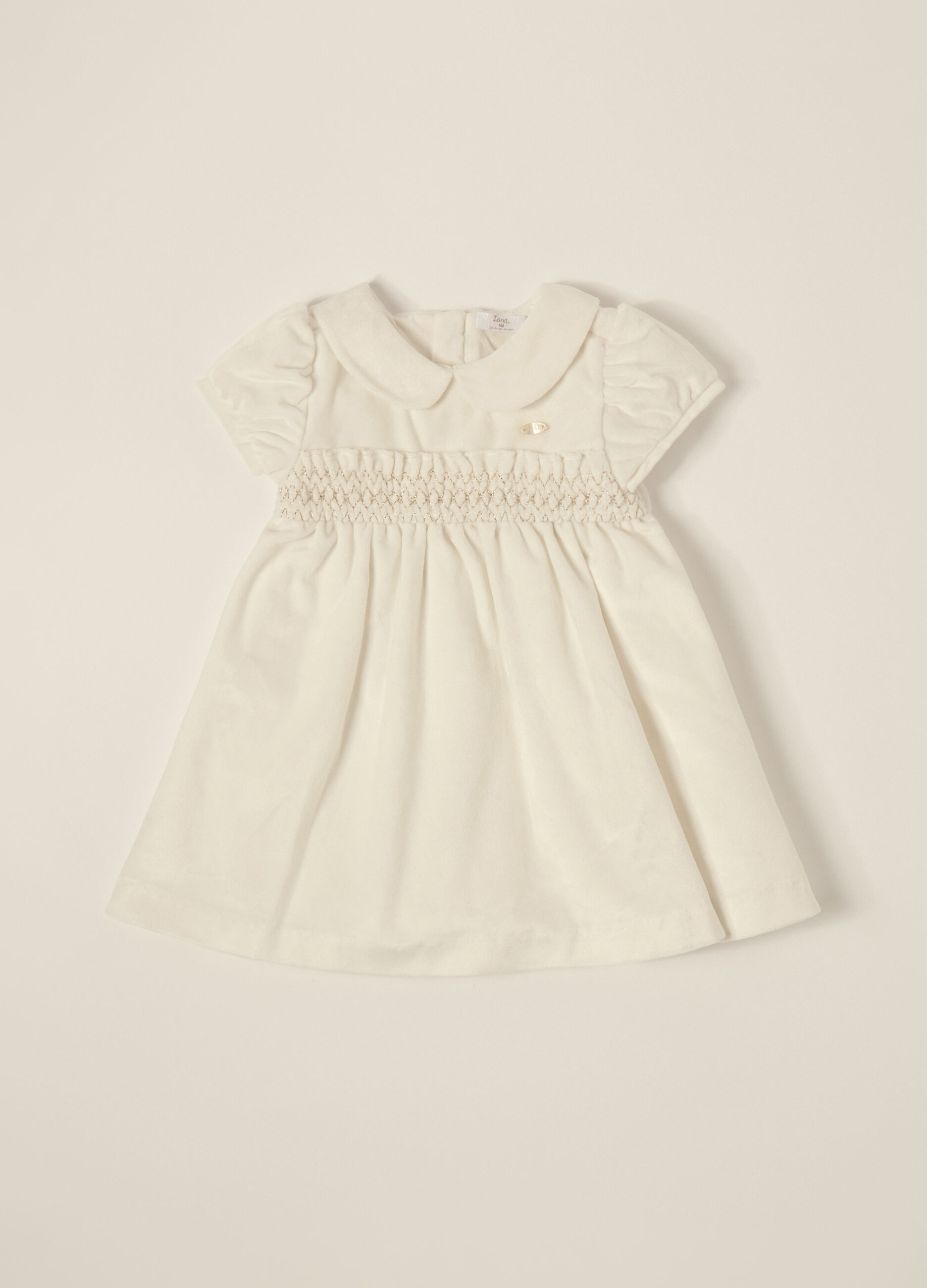 Vestito velour IANA neonata_0