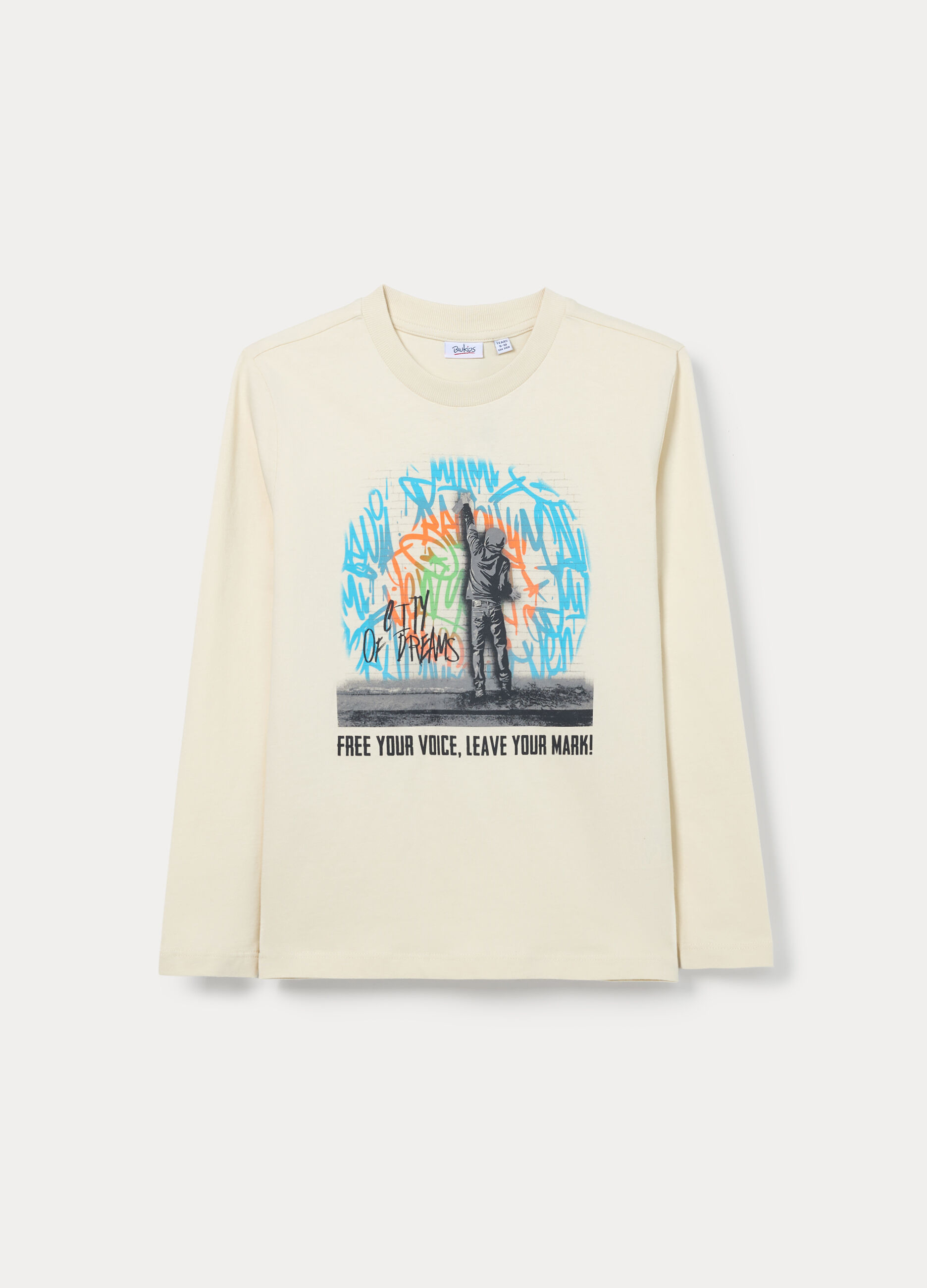 T-shirt in jersey di puro cotone ragazzo_0