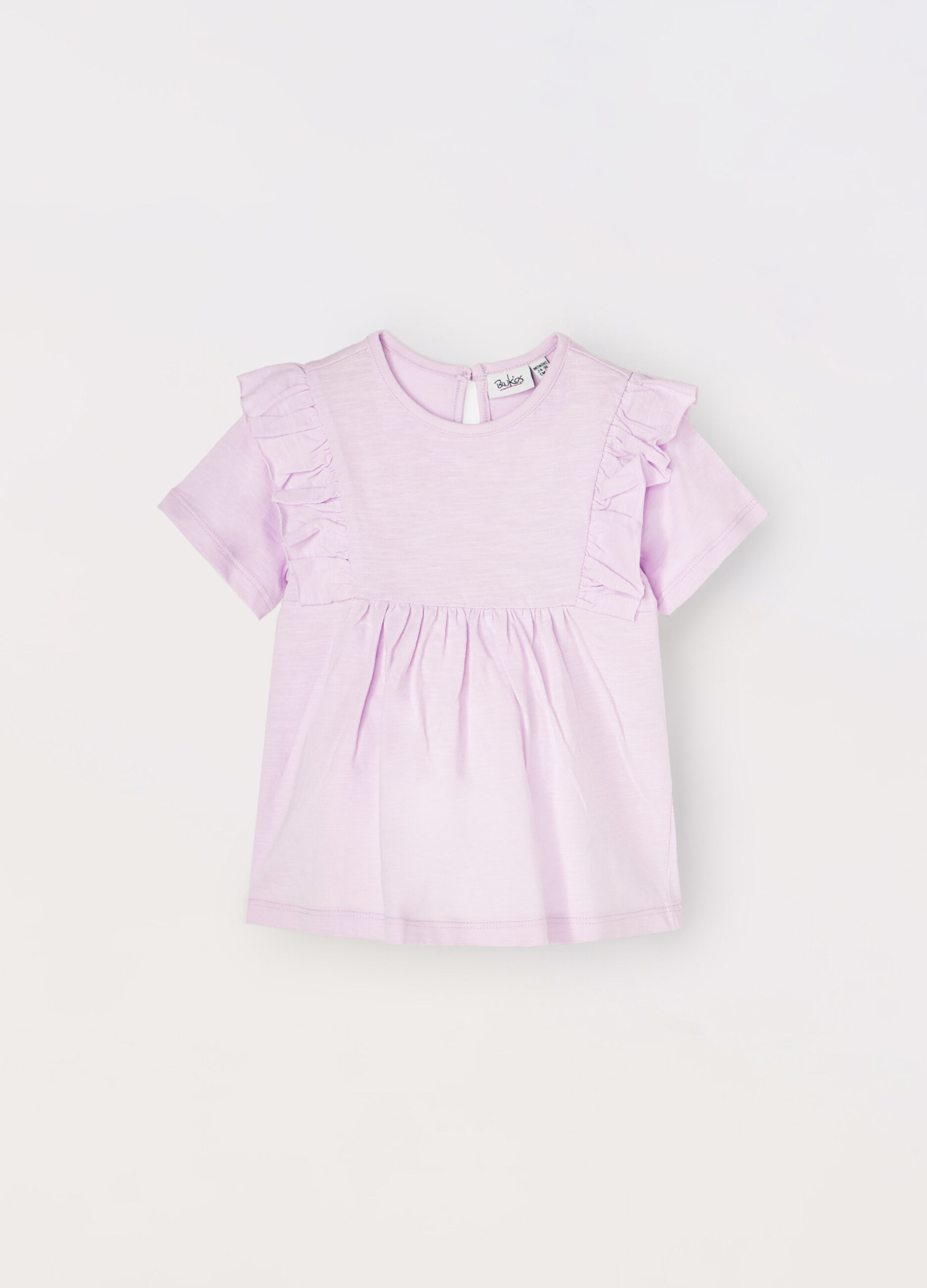 T-shirt in jersey di puro cotone neonata_0