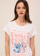 Set pigiama corto in jersey di puro cotone donna_2
