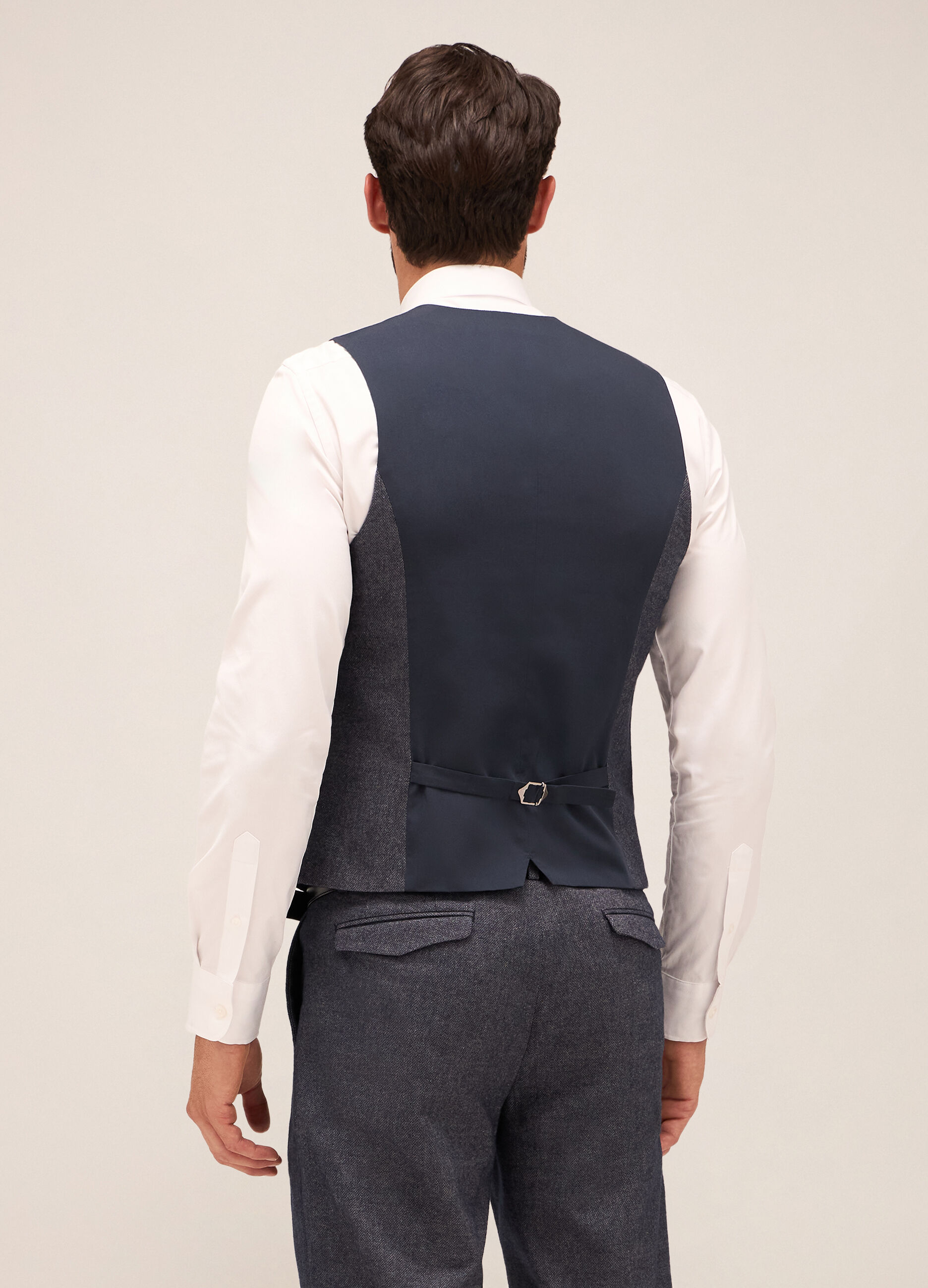 Gilet in cotone stretch uomo_1