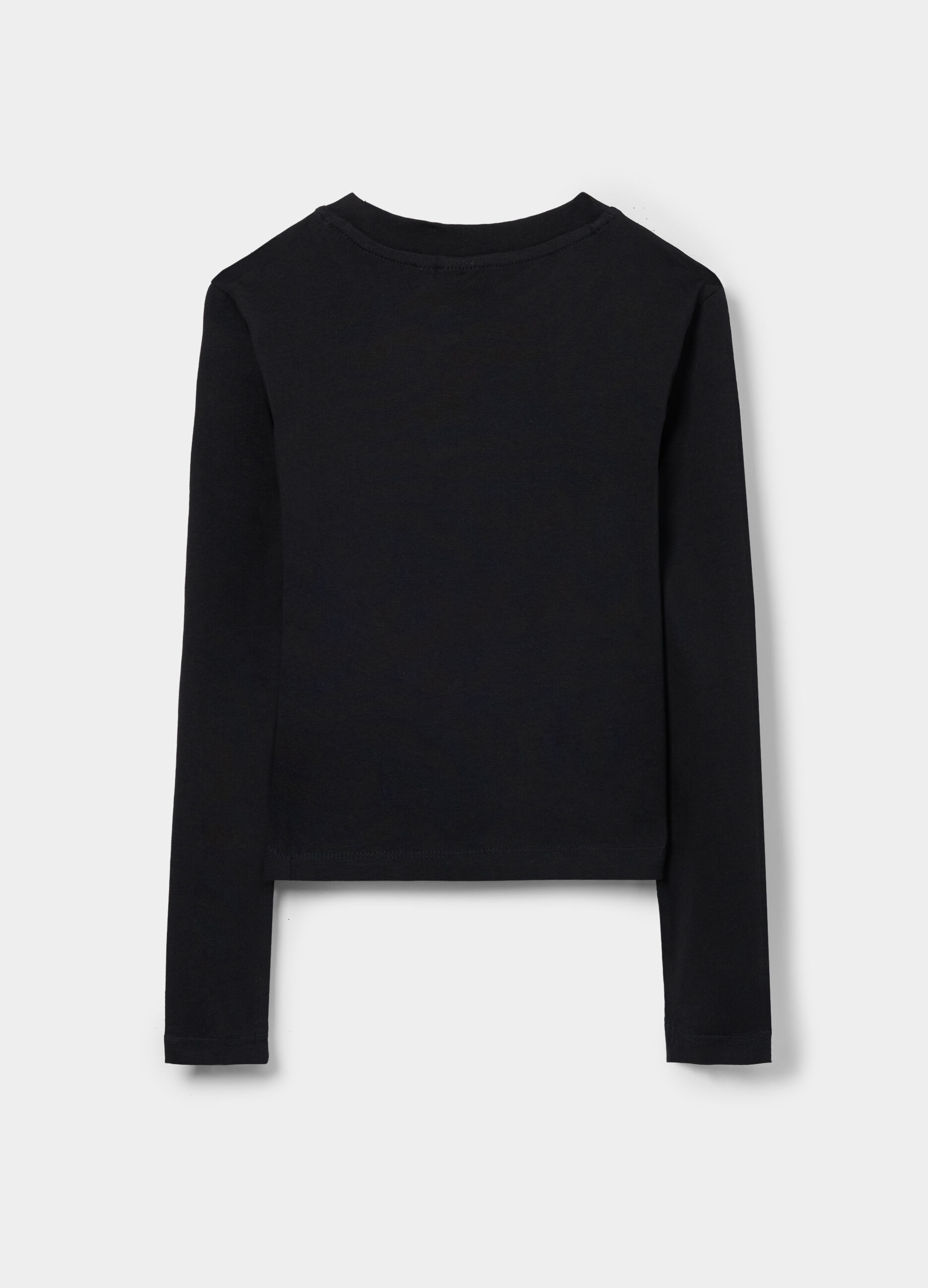 T-shirt in jersey di puro cotone ragazza_1