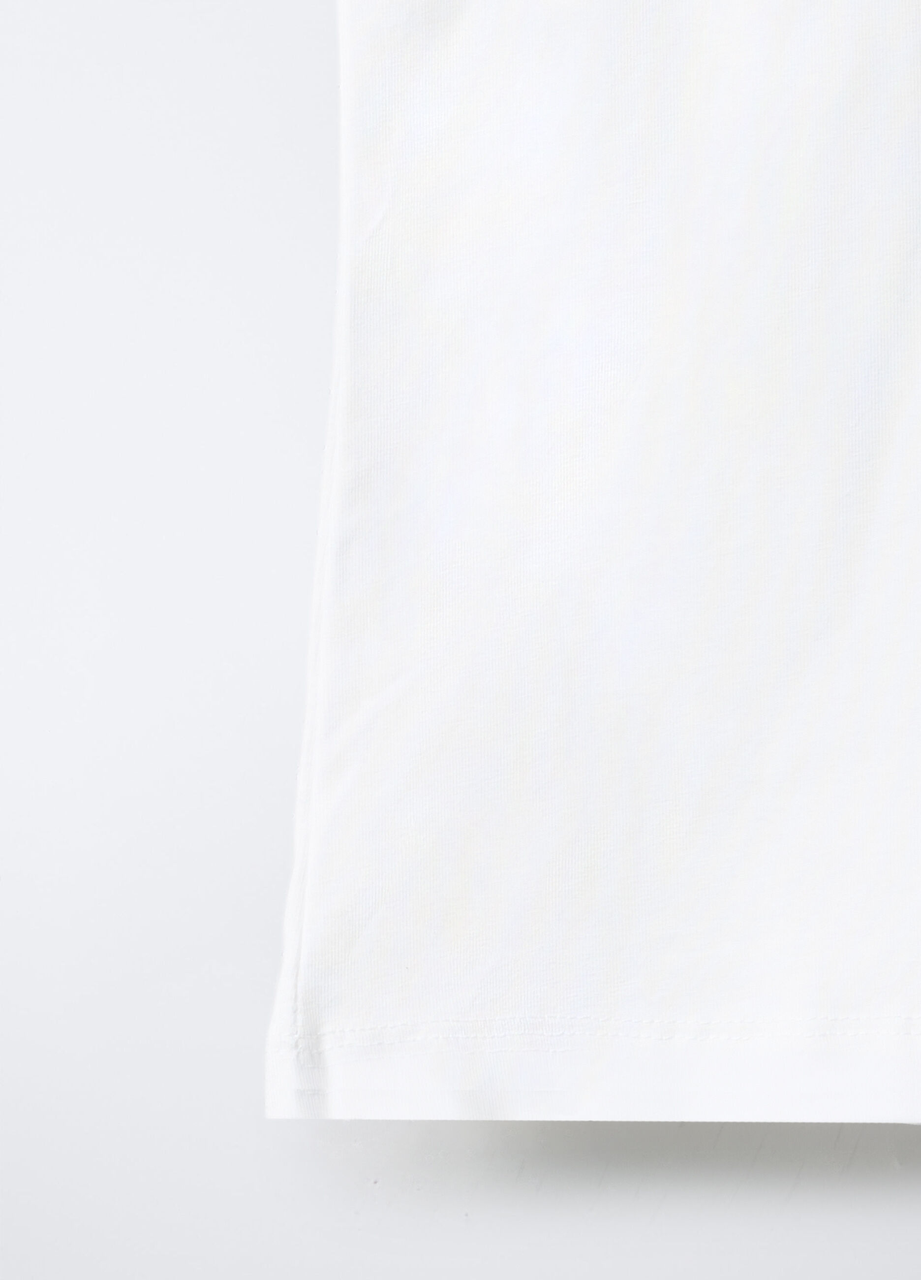 Pack 3 canotte in jersey di cotone stretch ragazza_3