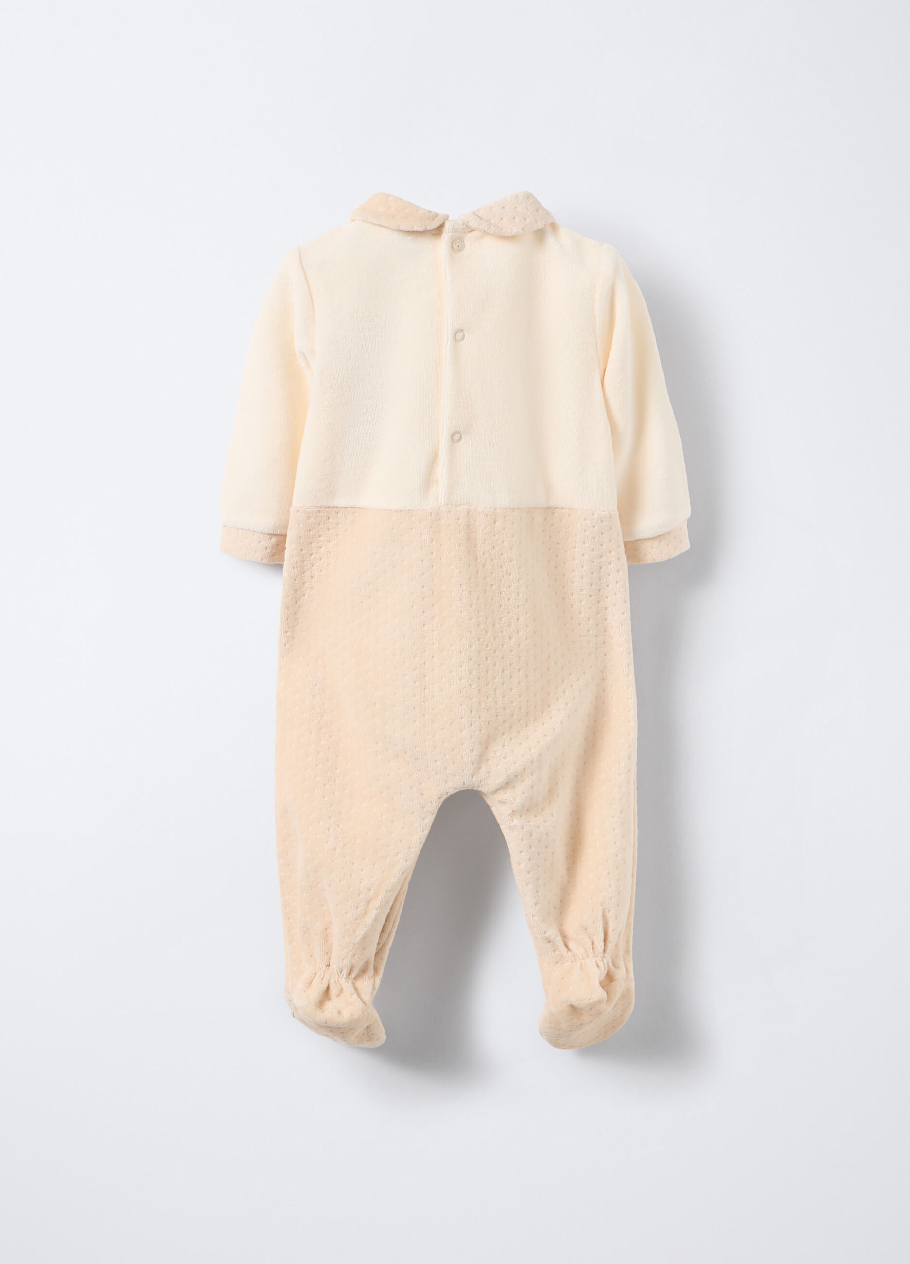 Tutina Disney velour misto cotone neonato_1