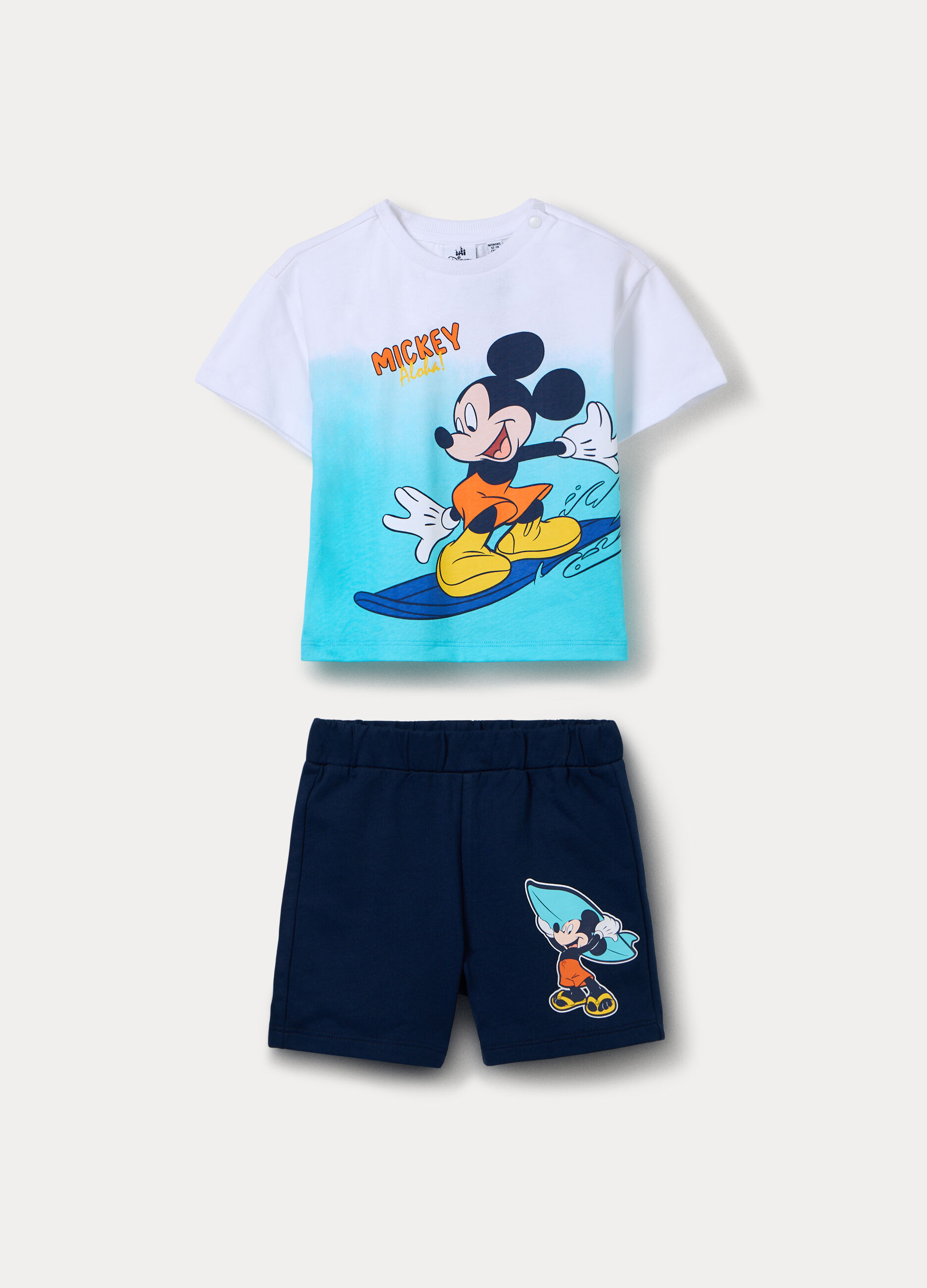 Jogging set Disney in jersey di puro cotone bimbo_0