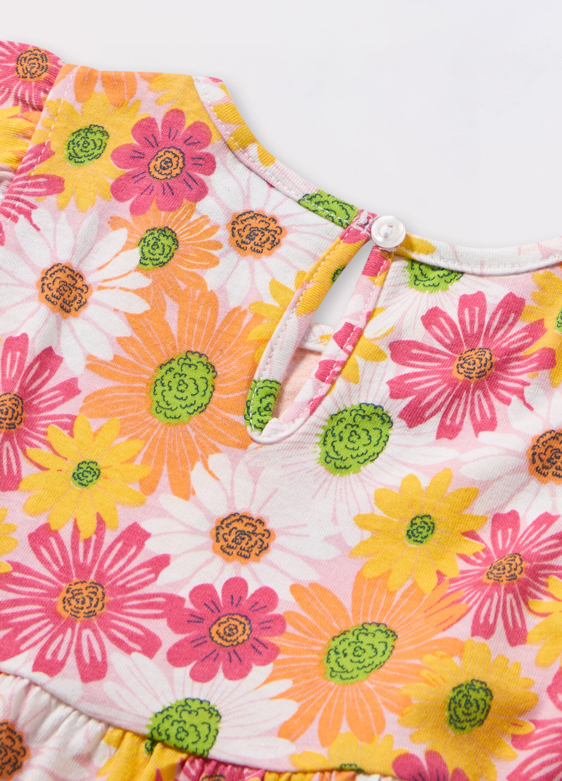 Vestito in puro cotone neonata_1