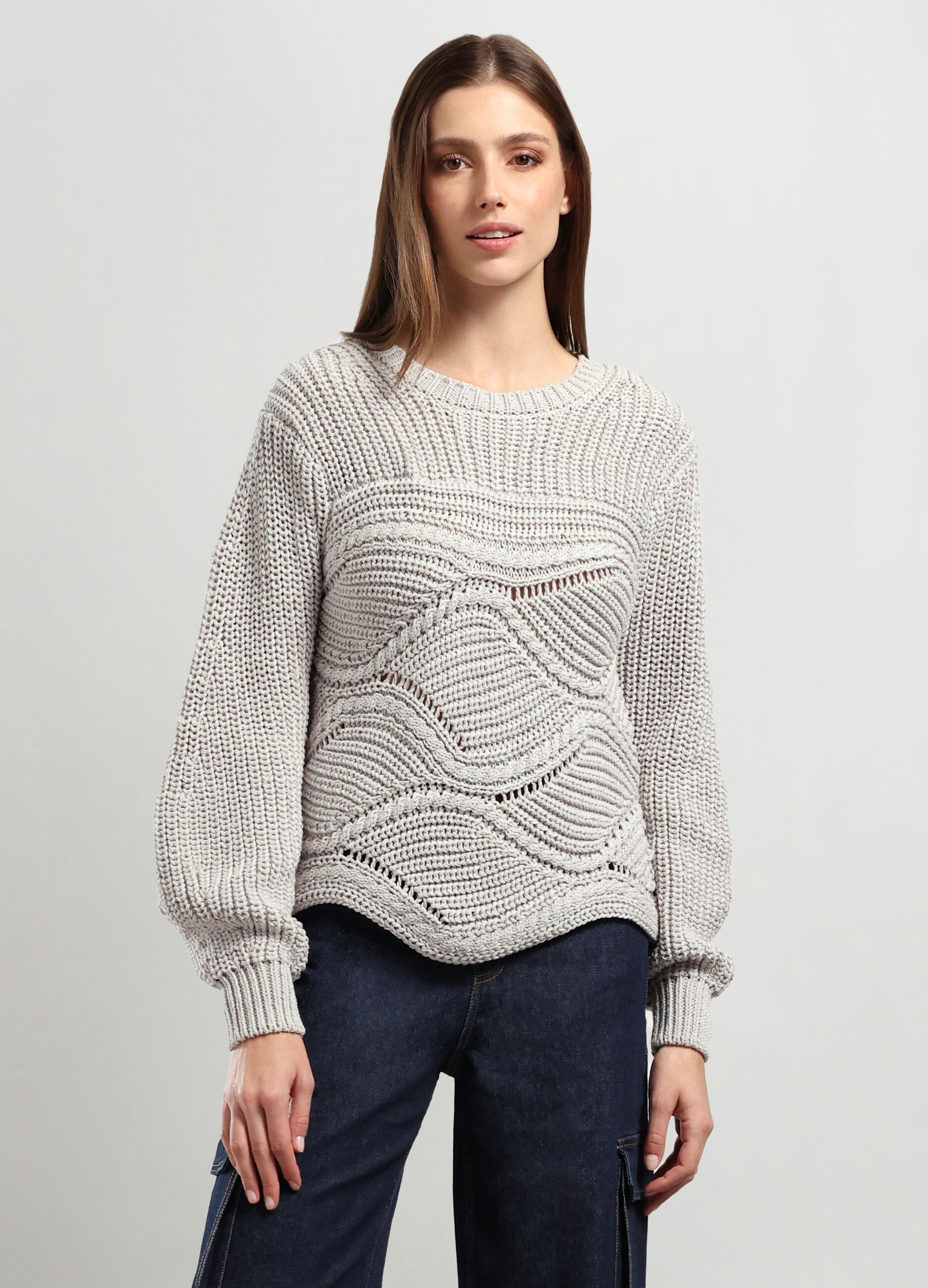 Tricot misto cotone donna_0