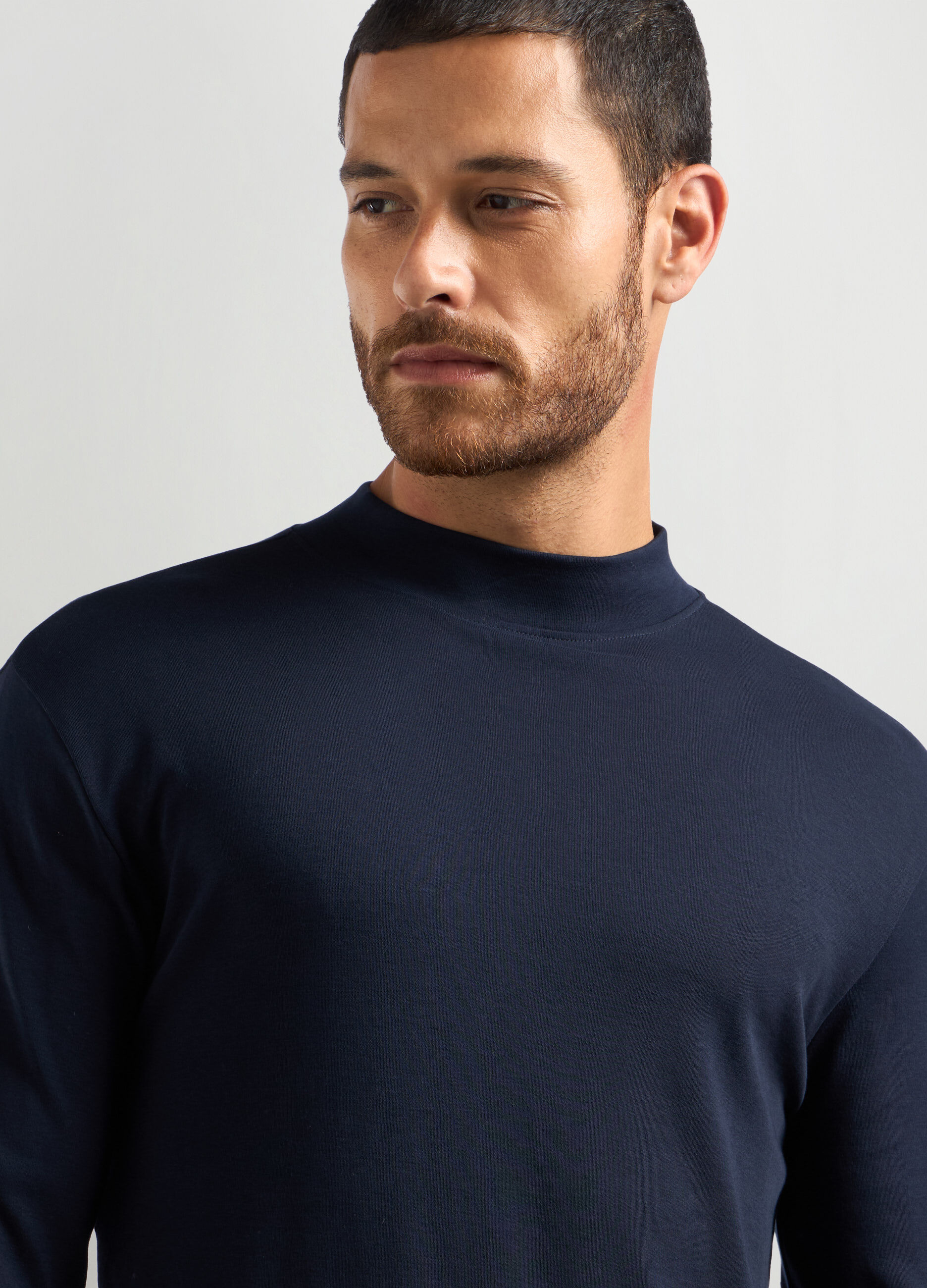 Lupetto in interlock di puro cotone uomo_2