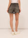 Shorts fit regular in denim ripped di puro cotone donna_1