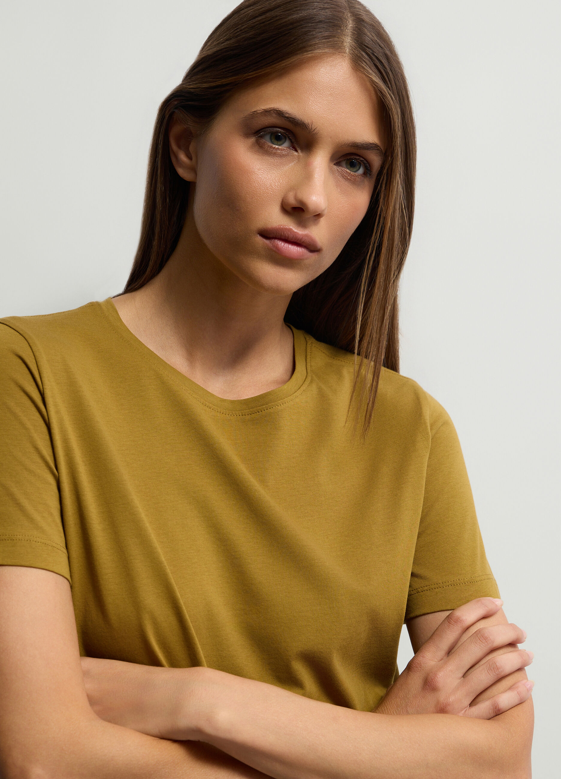 T-shirt girocollo donna