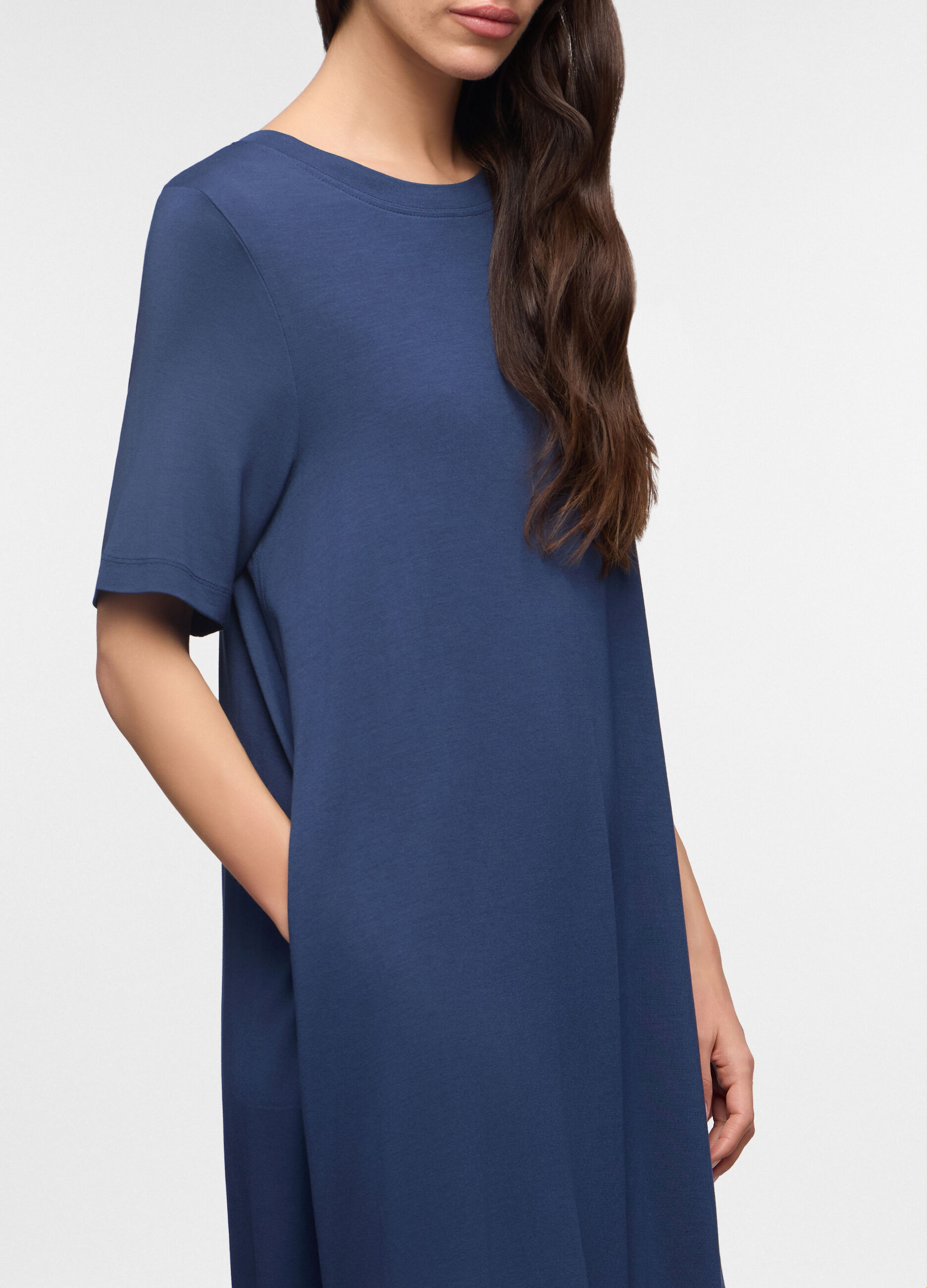 Caftano copricostume stretch donna