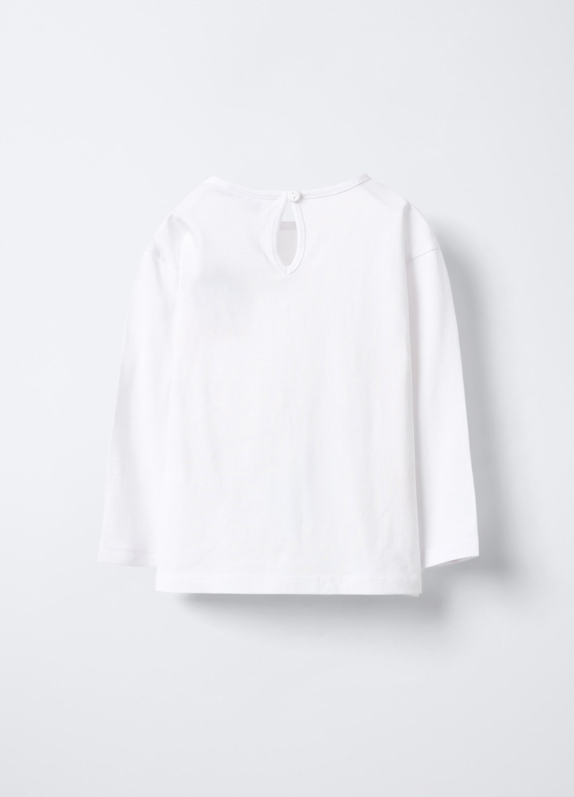 T-shirt in jersey di puro cotone bimba_1