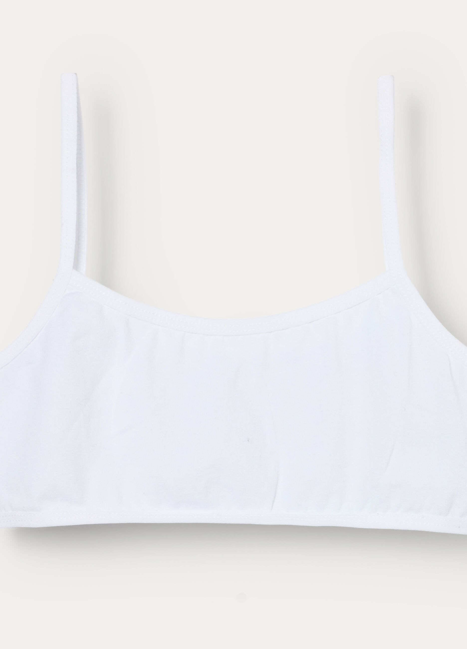 Pack 2 top in jersey di cotone stretch ragazza_3