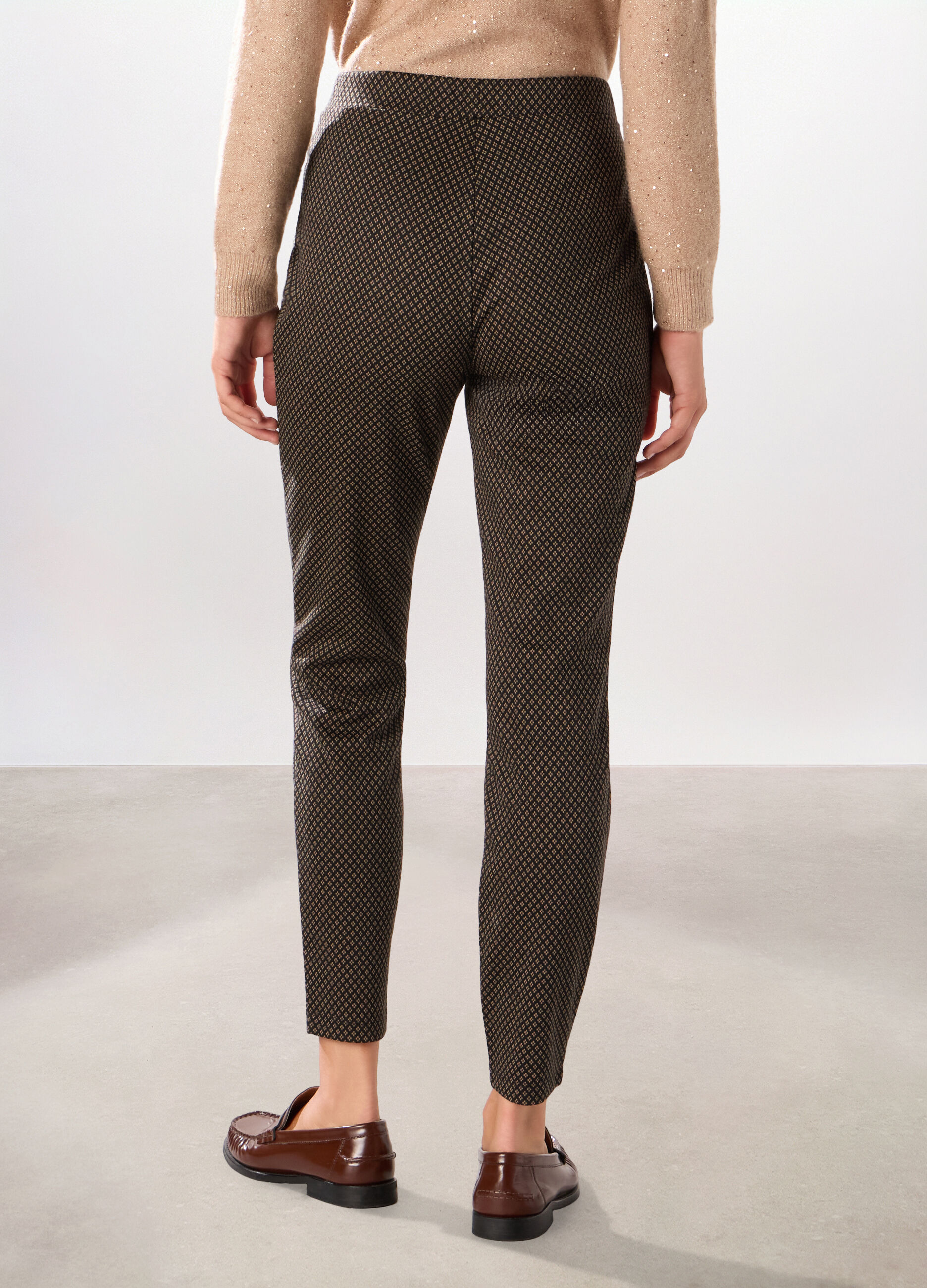 Pantaloni misto viscosa donna_1