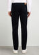 Pantaloni 5 tasche slim fit in velluto di cotone stretch uomo_1