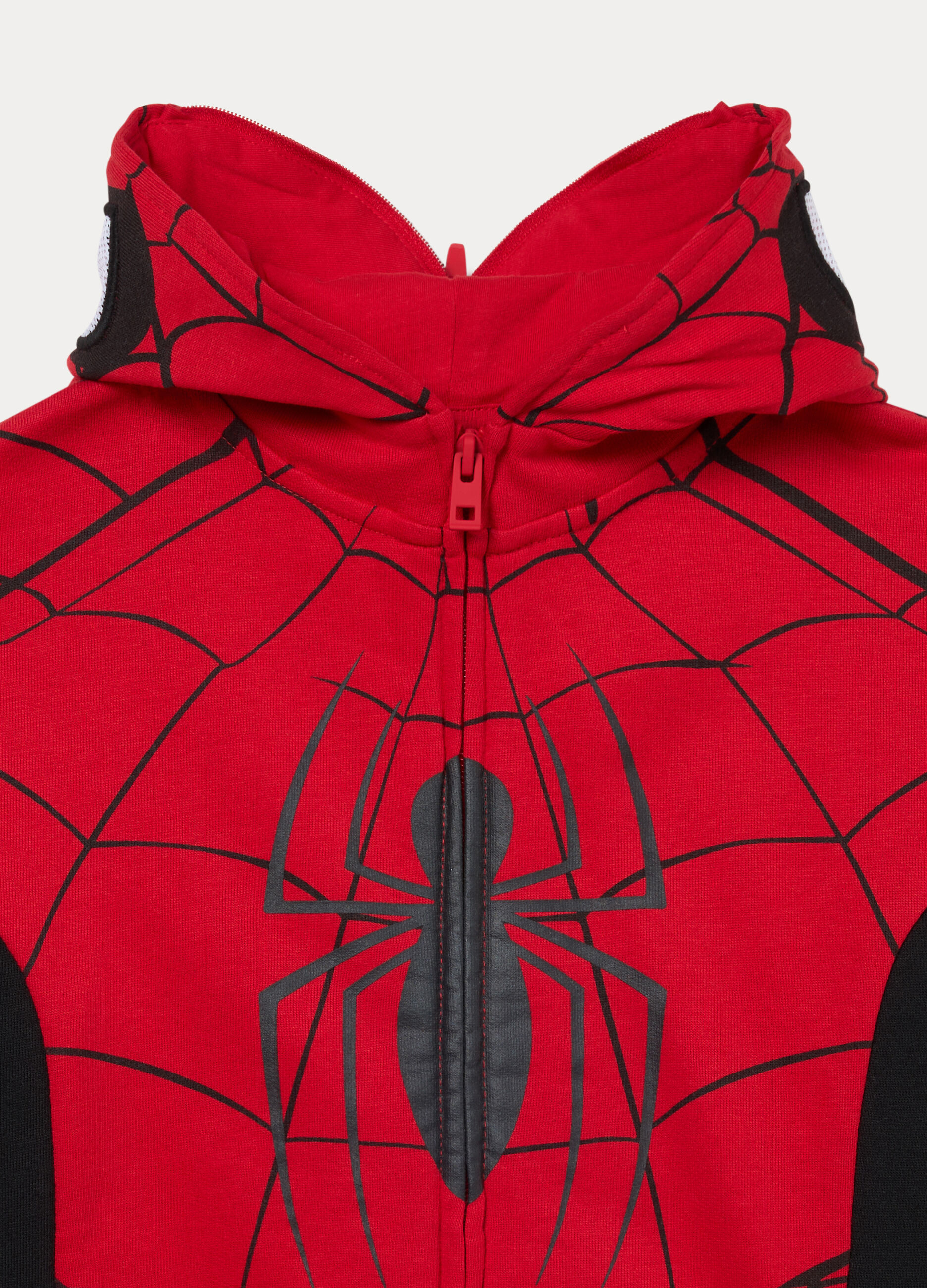 Felpa Spider-Man in french terry di puro cotone bambino