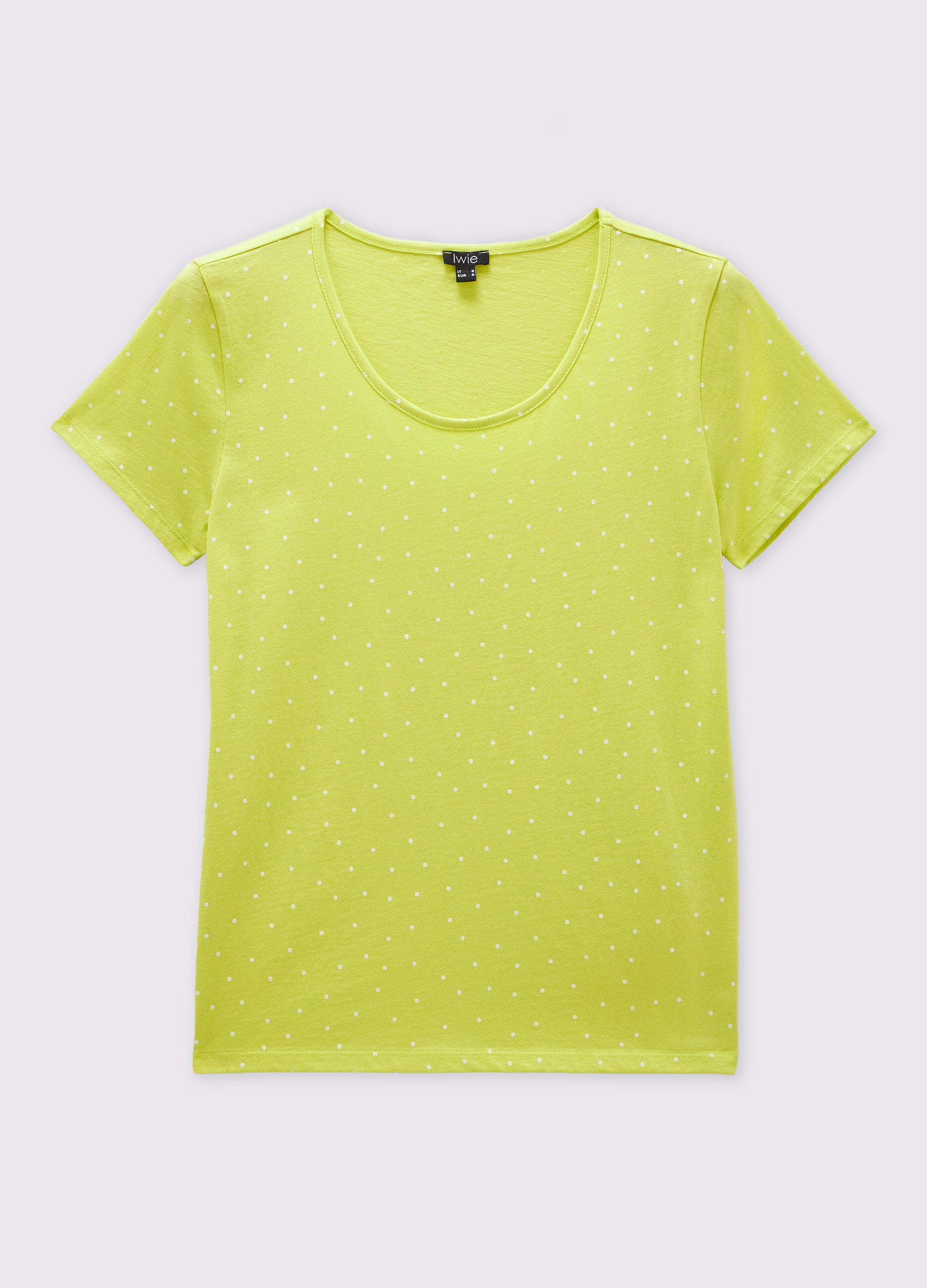 T-shirt in puro cotone donna_0