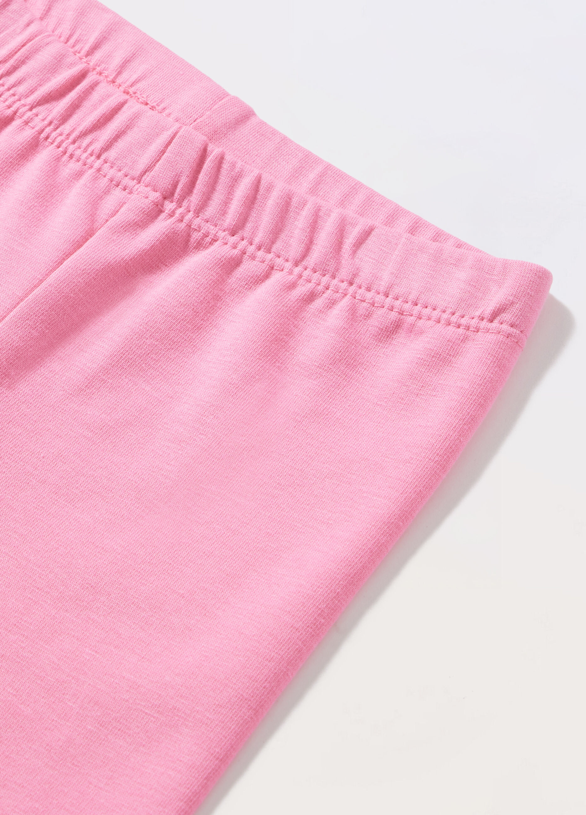 Leggings in french terry stretch neonata_1