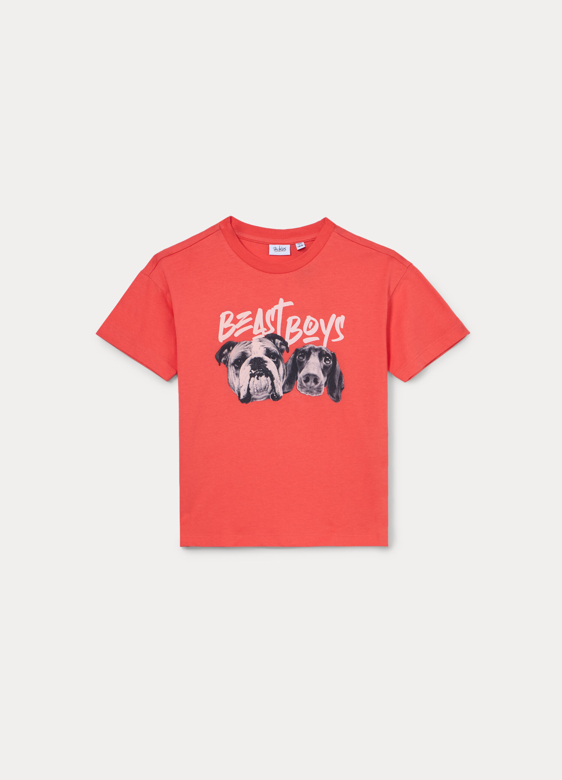 T-shirt girocollo in jersey bambino_0