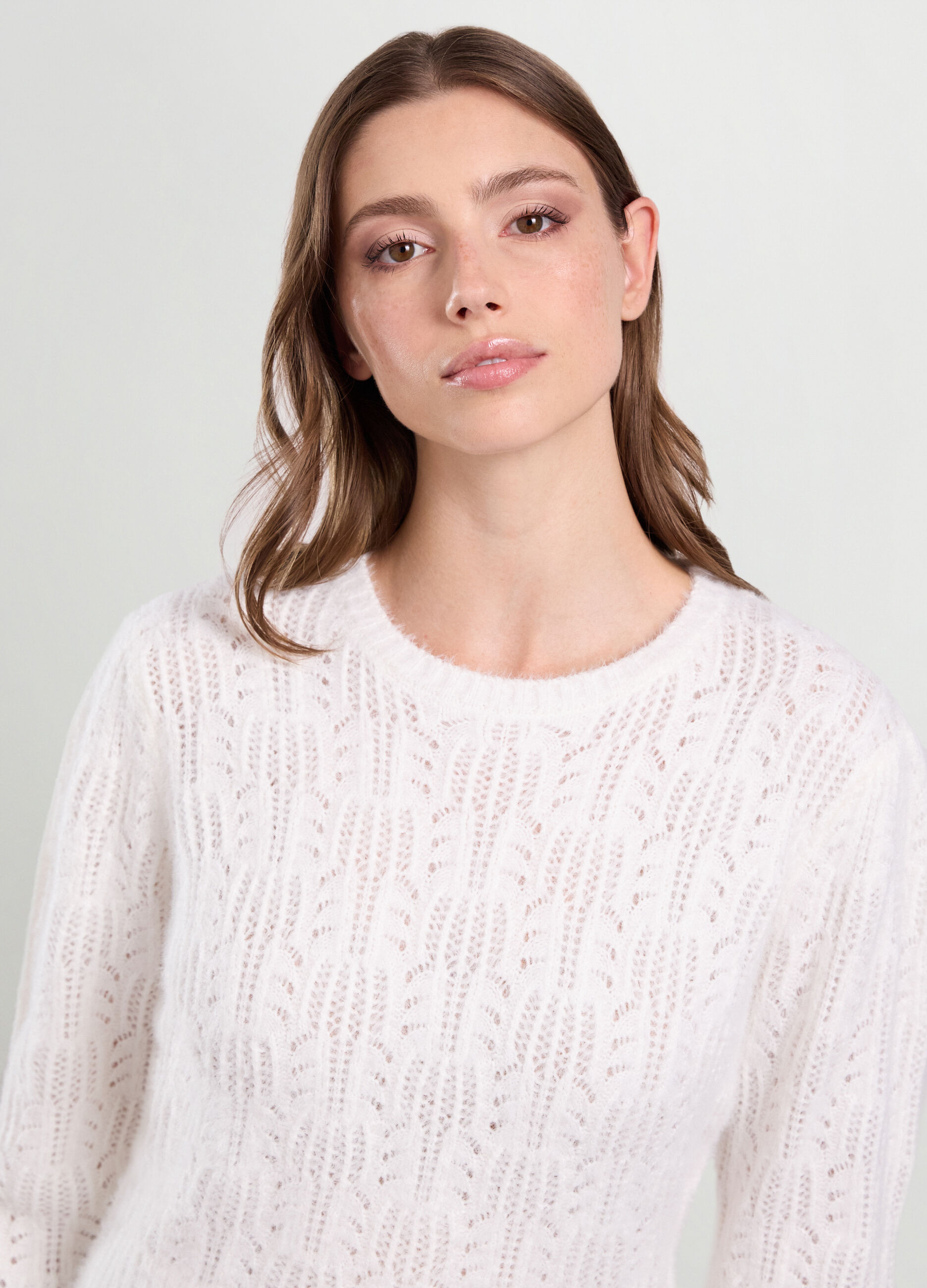 Tricot con lavorazione jacquard donna_2