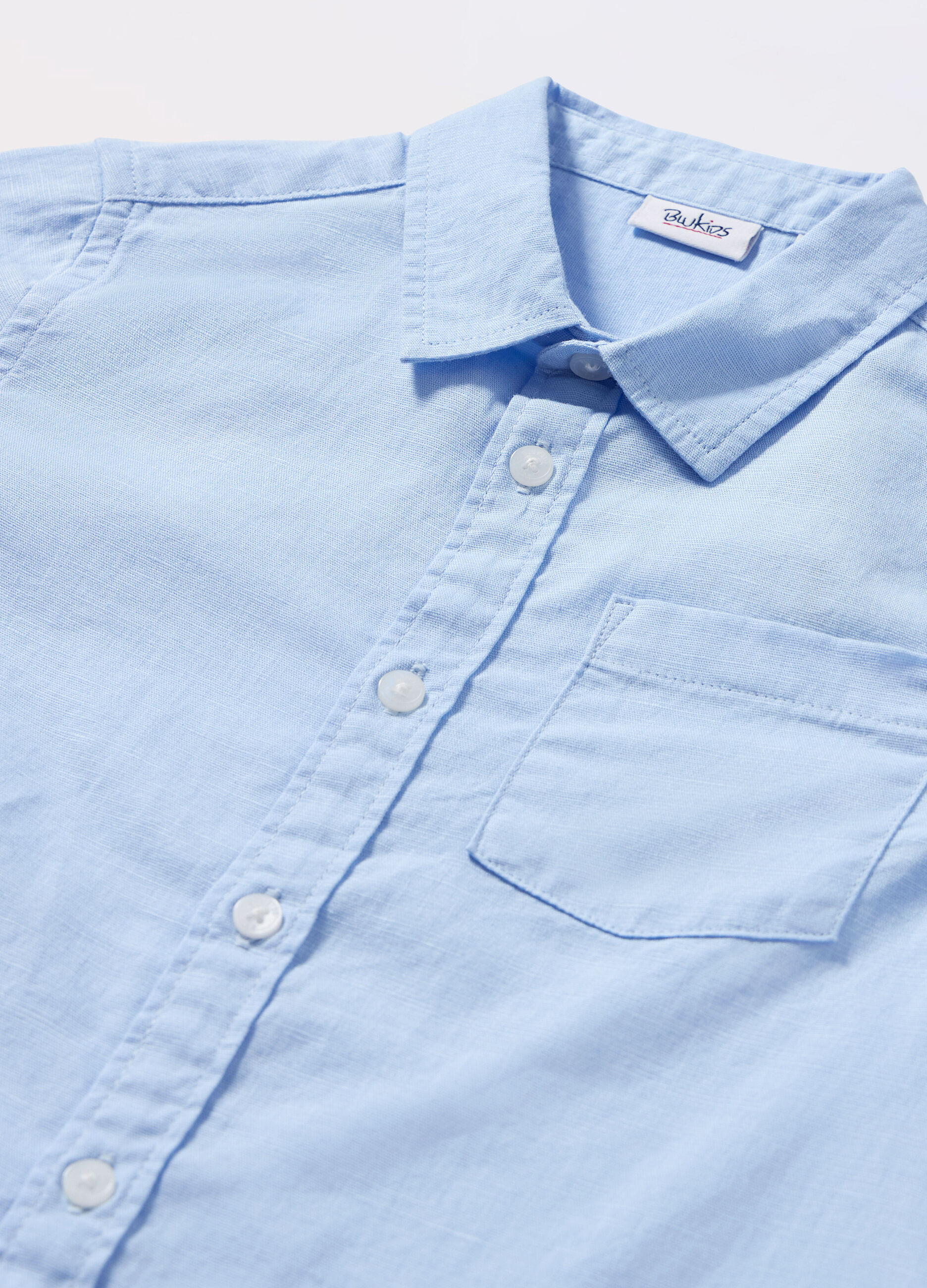 Camicia misto lino bambino_1