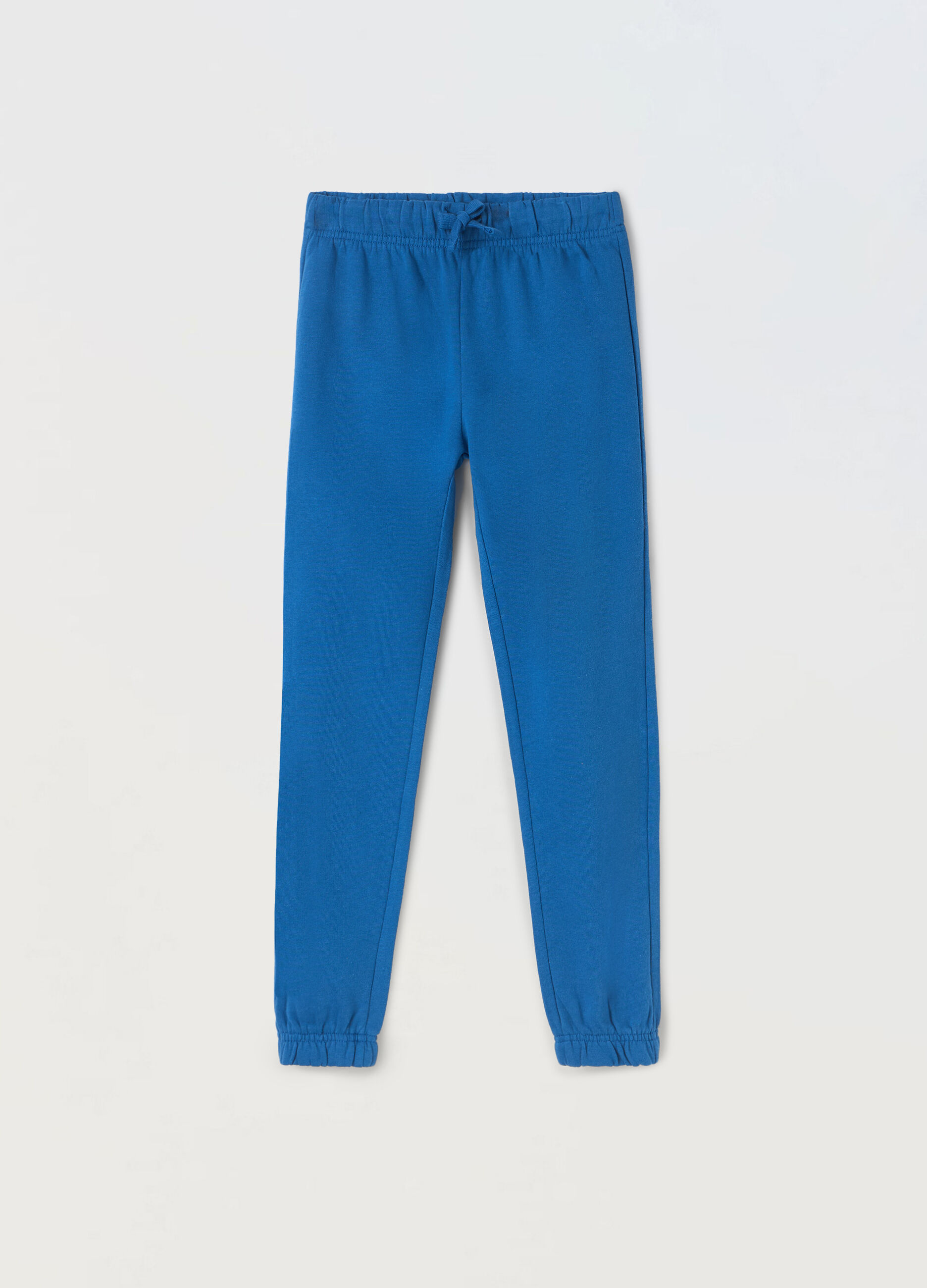 Jogger in cotone fleece ragazzo_0
