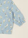Giacca azzurra con zip per neonato_2