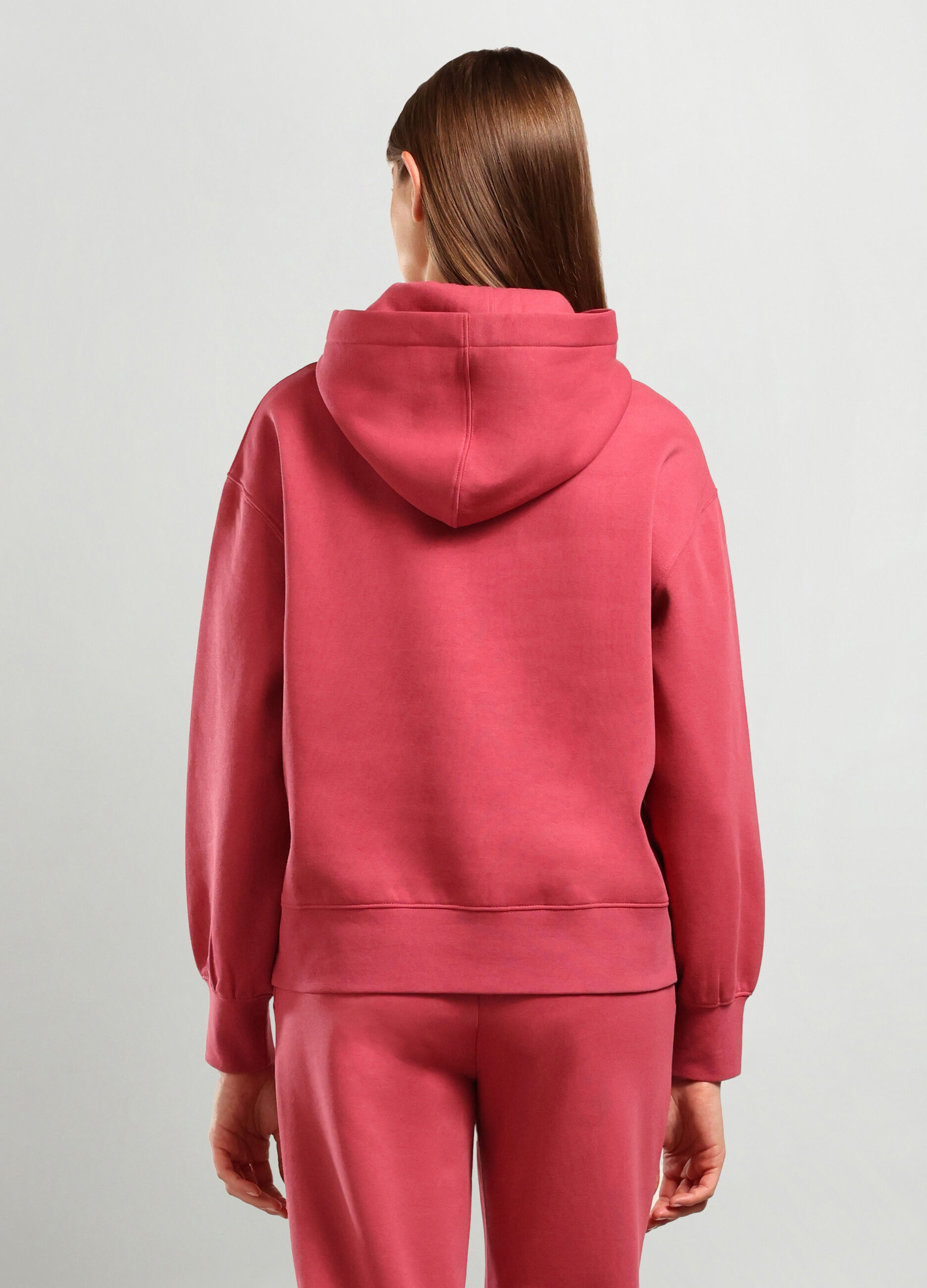 Felpa in misto cotone donna_1