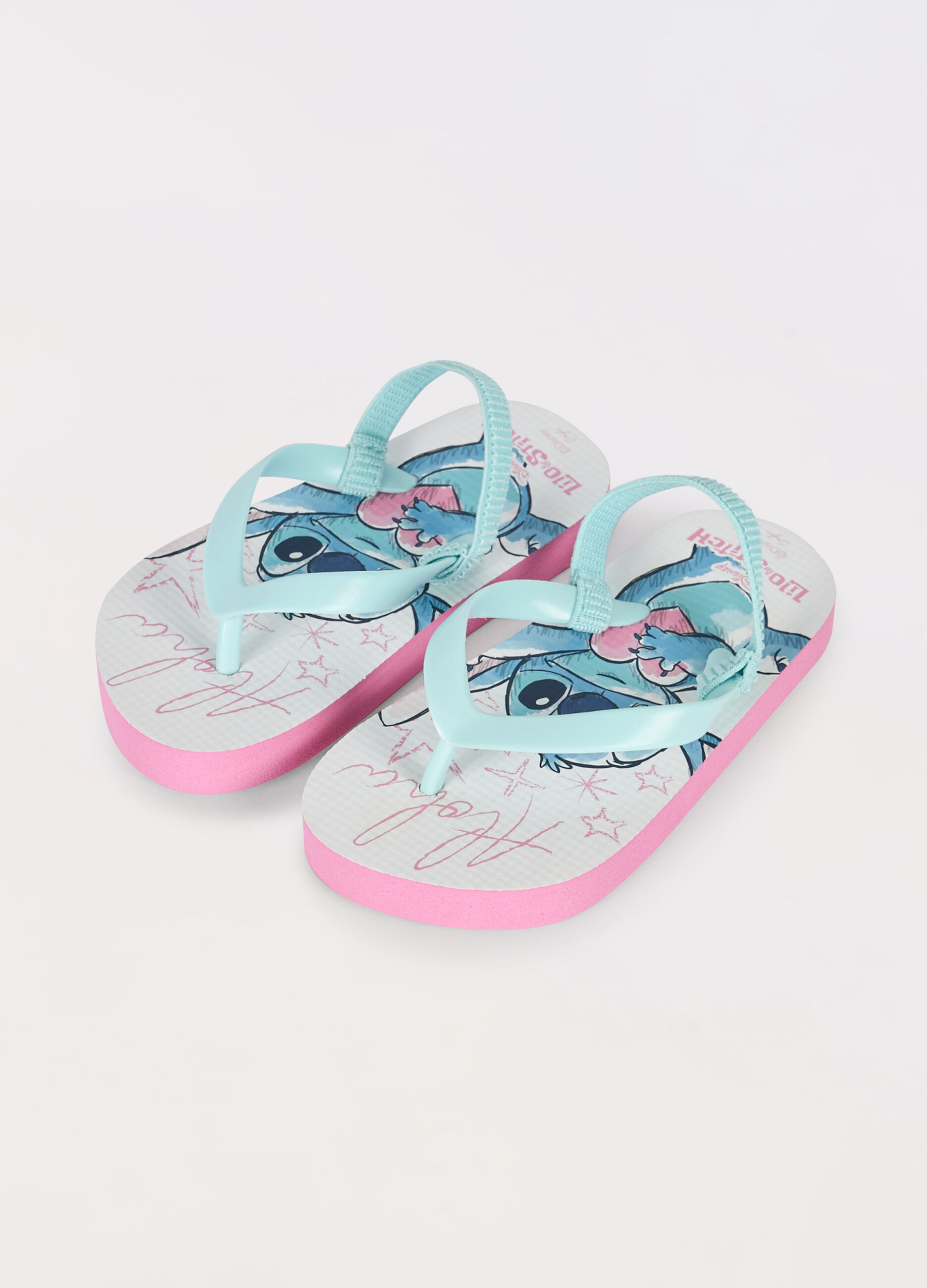 Flip-flop con stampa bambina_0