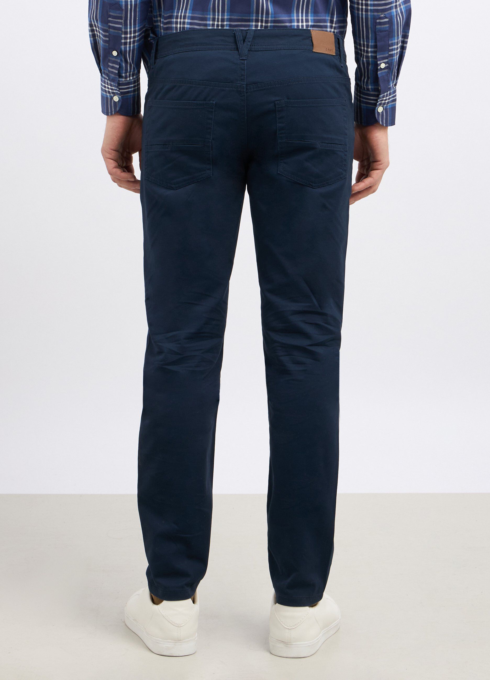 Pantaloni in cotone stretch uomo_1