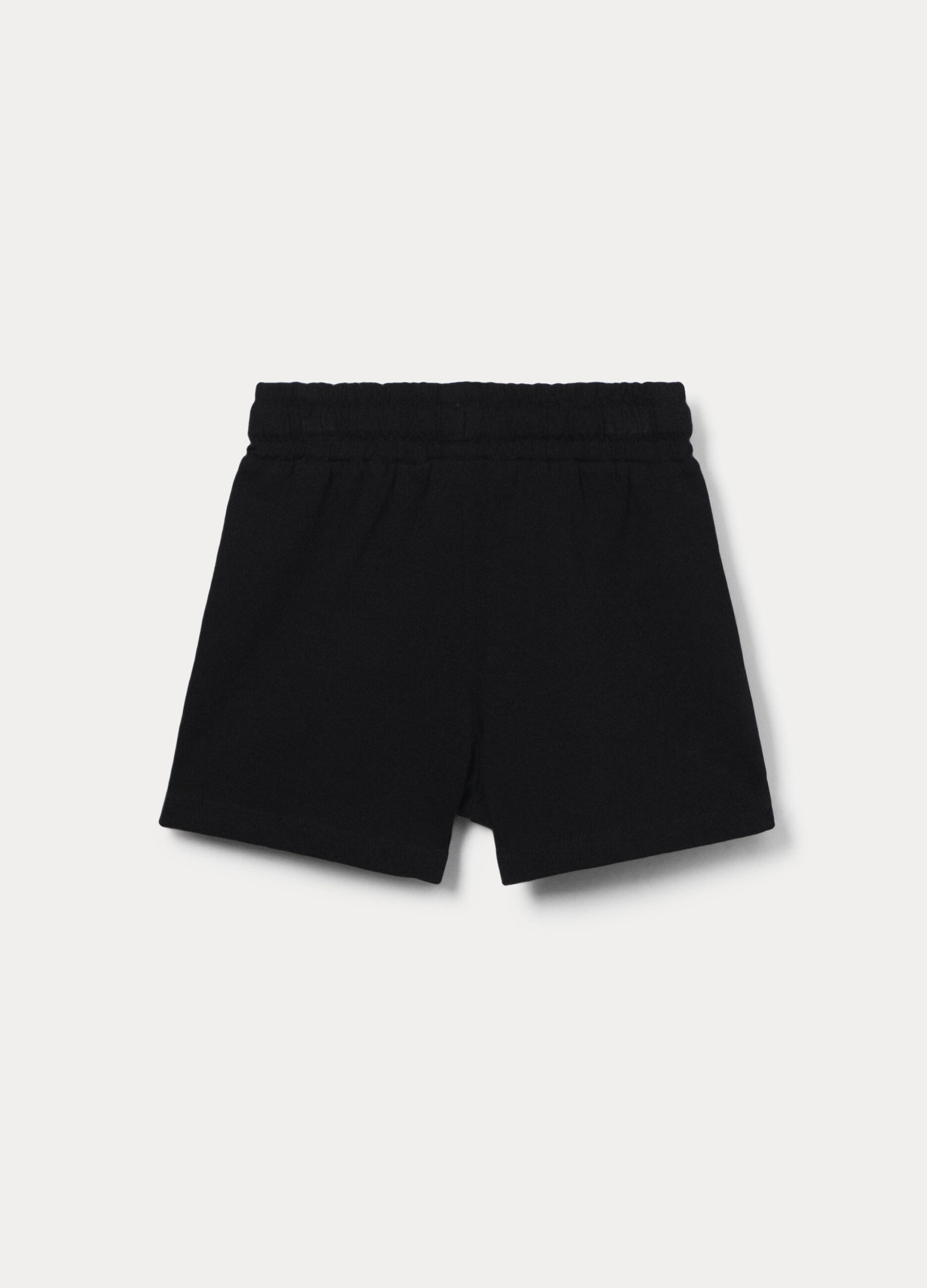 Shorts in jersey di puro cotone bambina_1