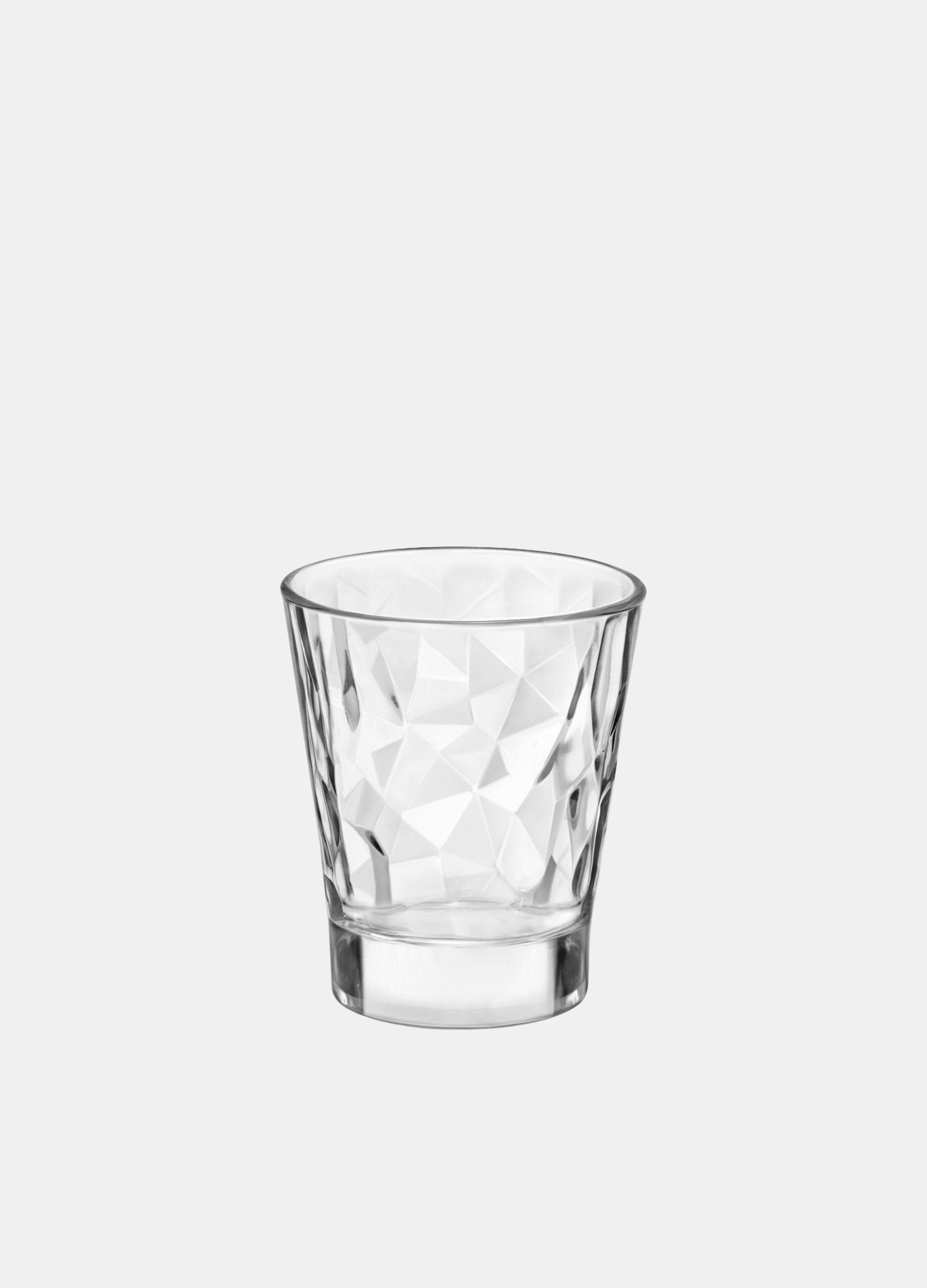 Bicchiere in vetro effetto Diamond_0