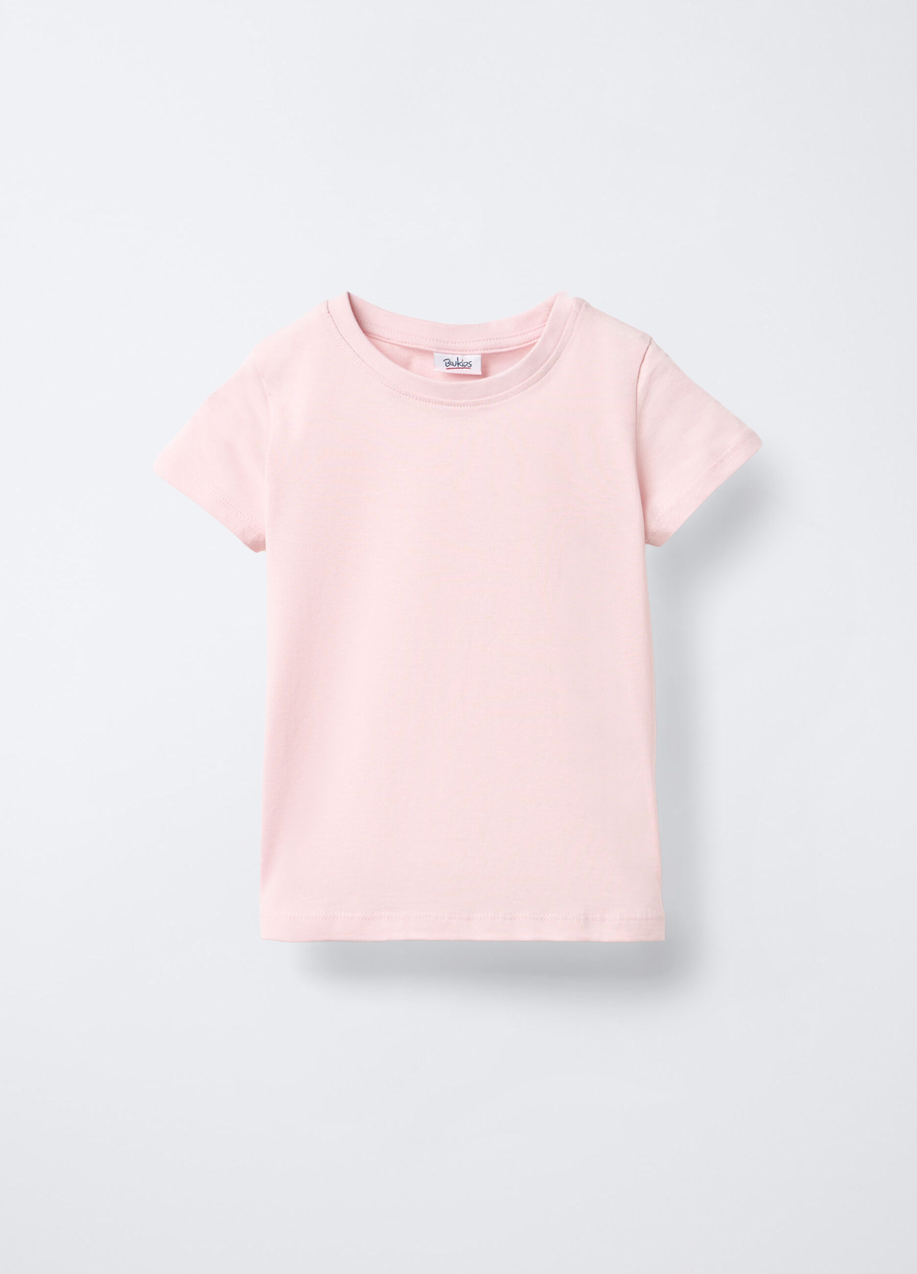 T-shirt in jersey di puro cotone bambina_0