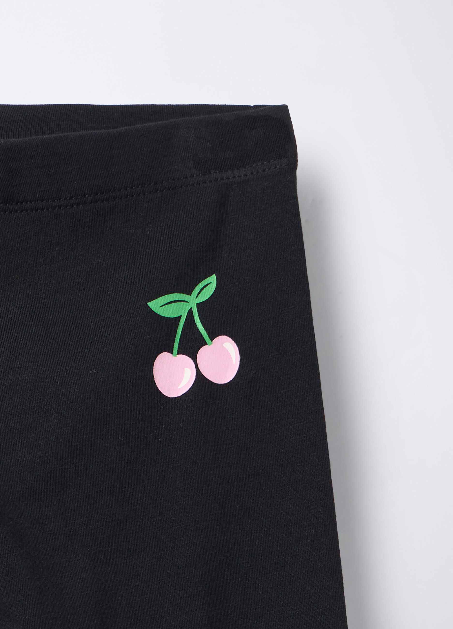 Pack 3 leggings in jersey di cotone stretch Fit Slim bambina_4