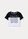 T-shirt box fit in mesh ragazza_0