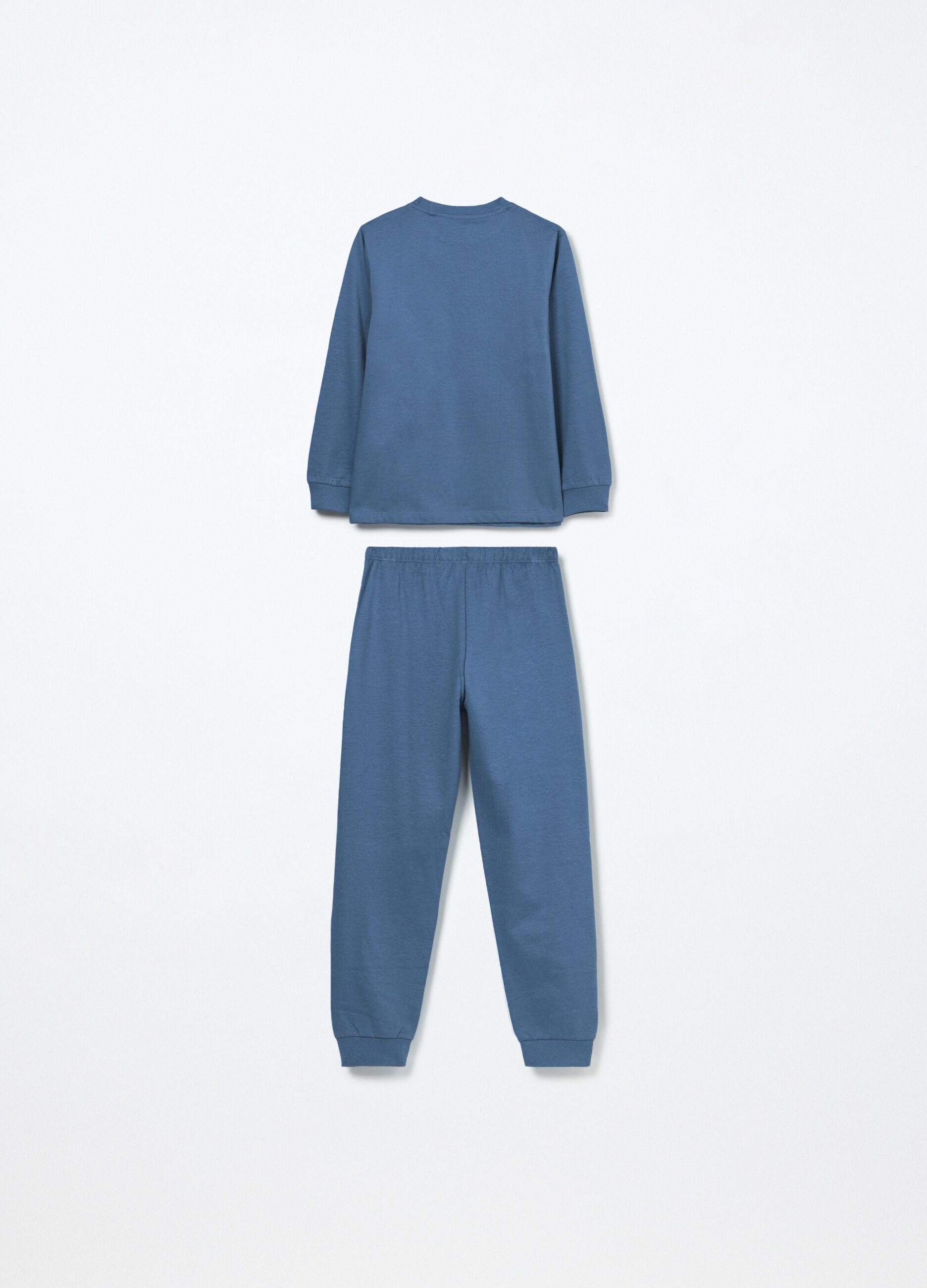 Set pigiama in puro cotone fleece bambino_1