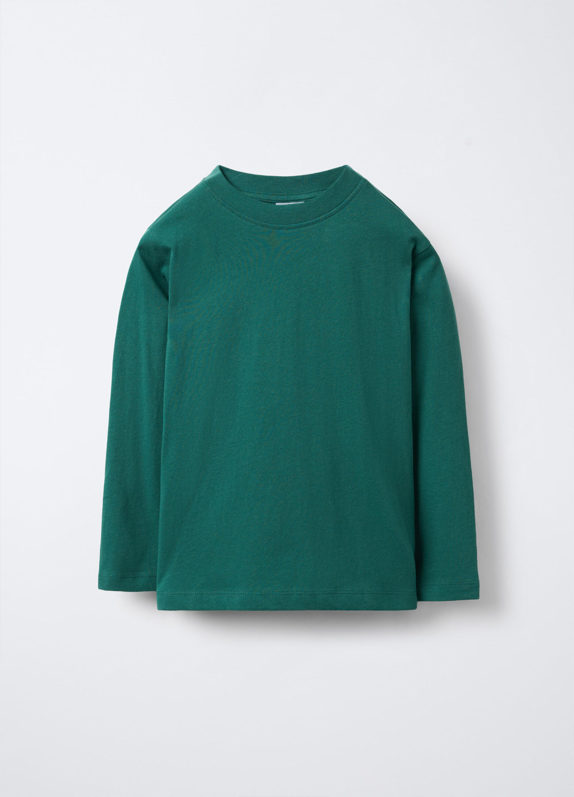 T-shirt girocollo in jersey di puro cotone bambino_0