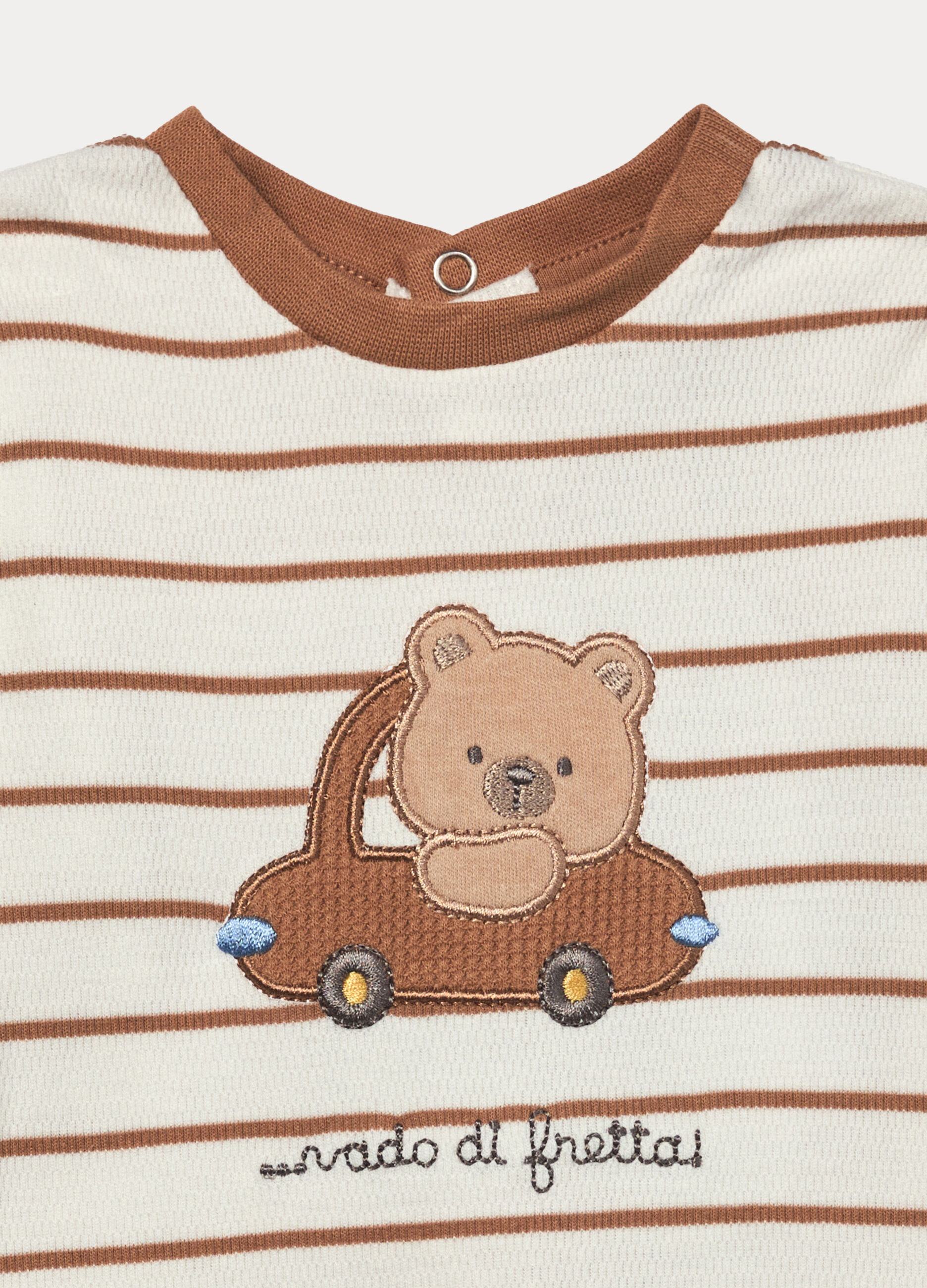 Tutina tricot in puro cotone neonato_2