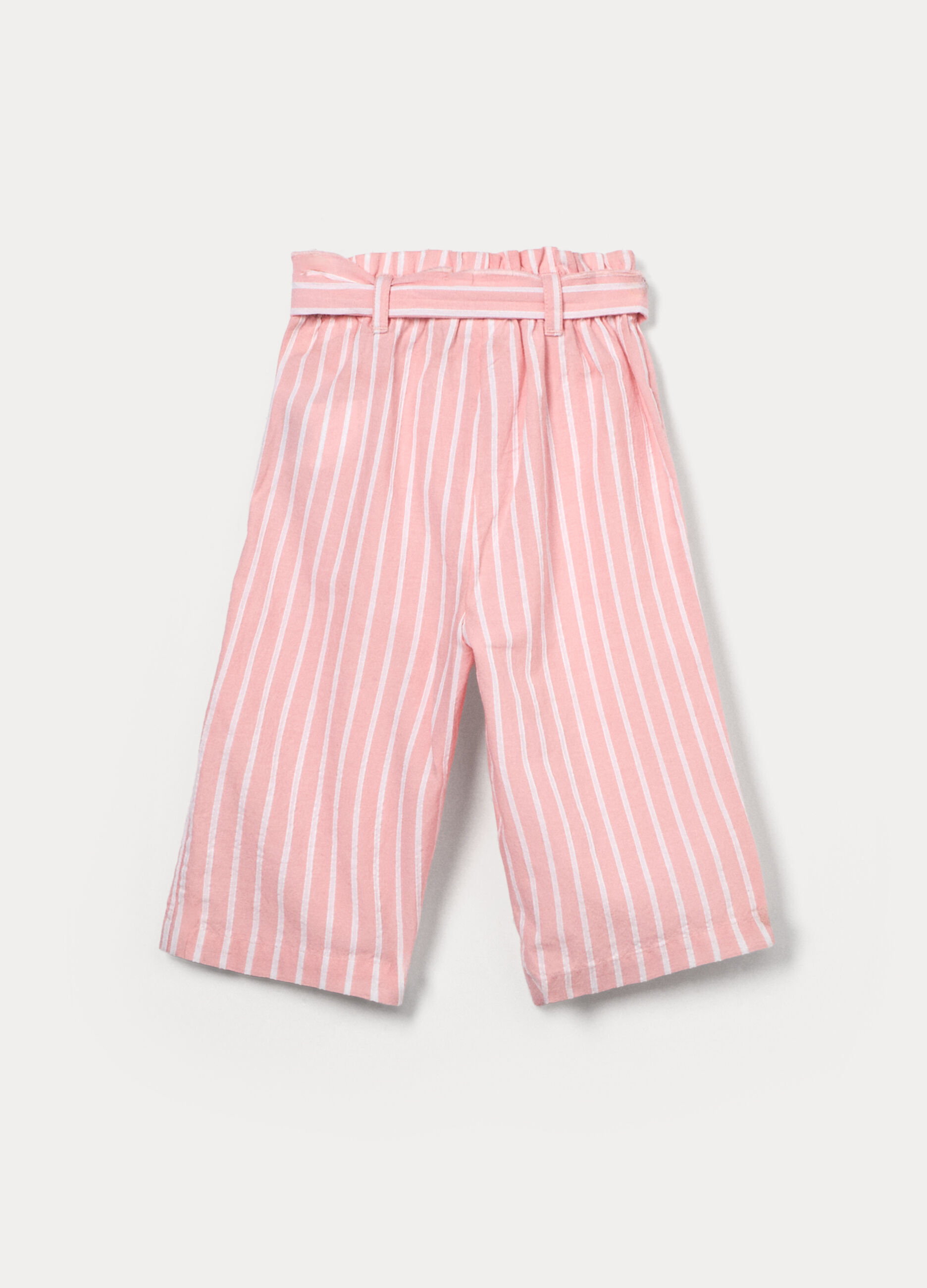 Pantaloni in puro cotone bimba_1