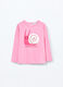 T-shirt in jersey di puro cotone neonata_0