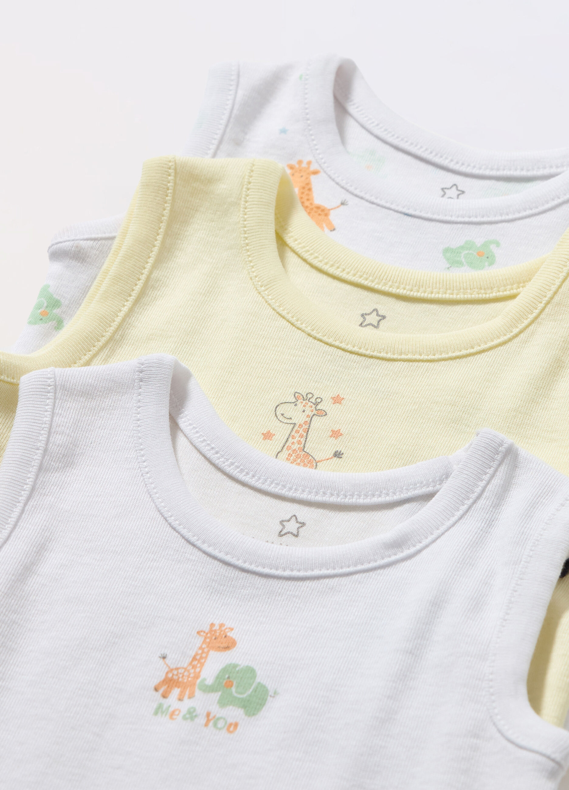 Pack 3 body in puro cotone neonata_1