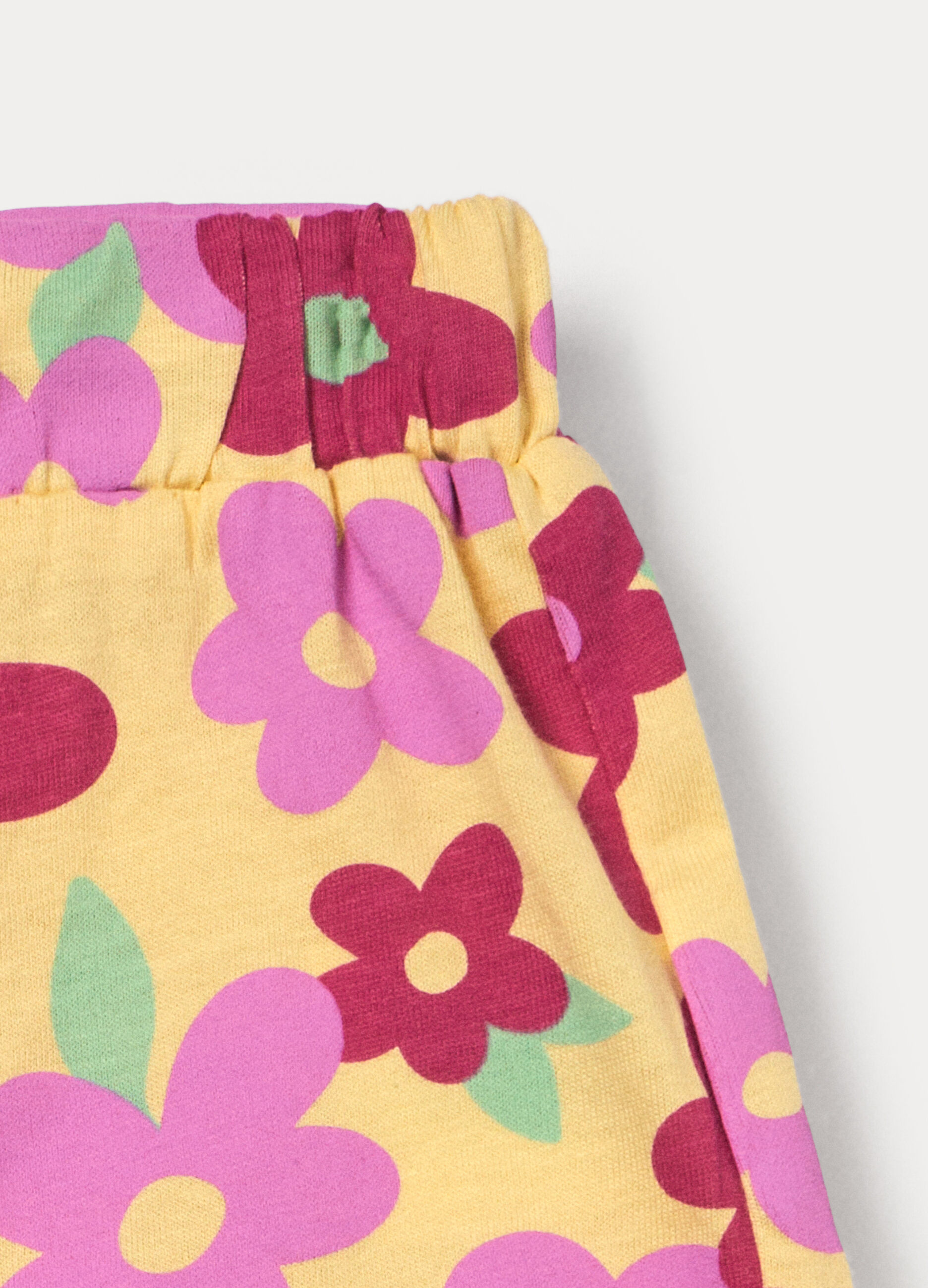 Pack 2 shorts in jersey di puro cotone bimba_3