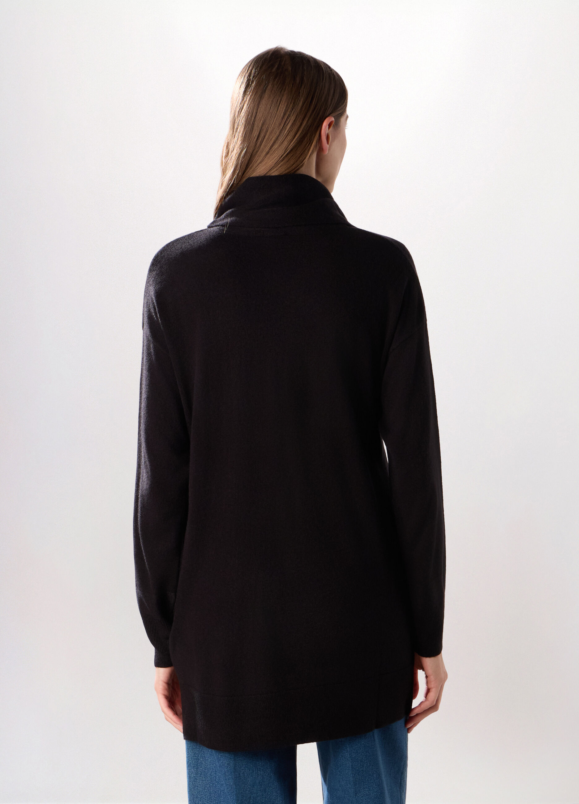 Maglione a collo alto donna_0