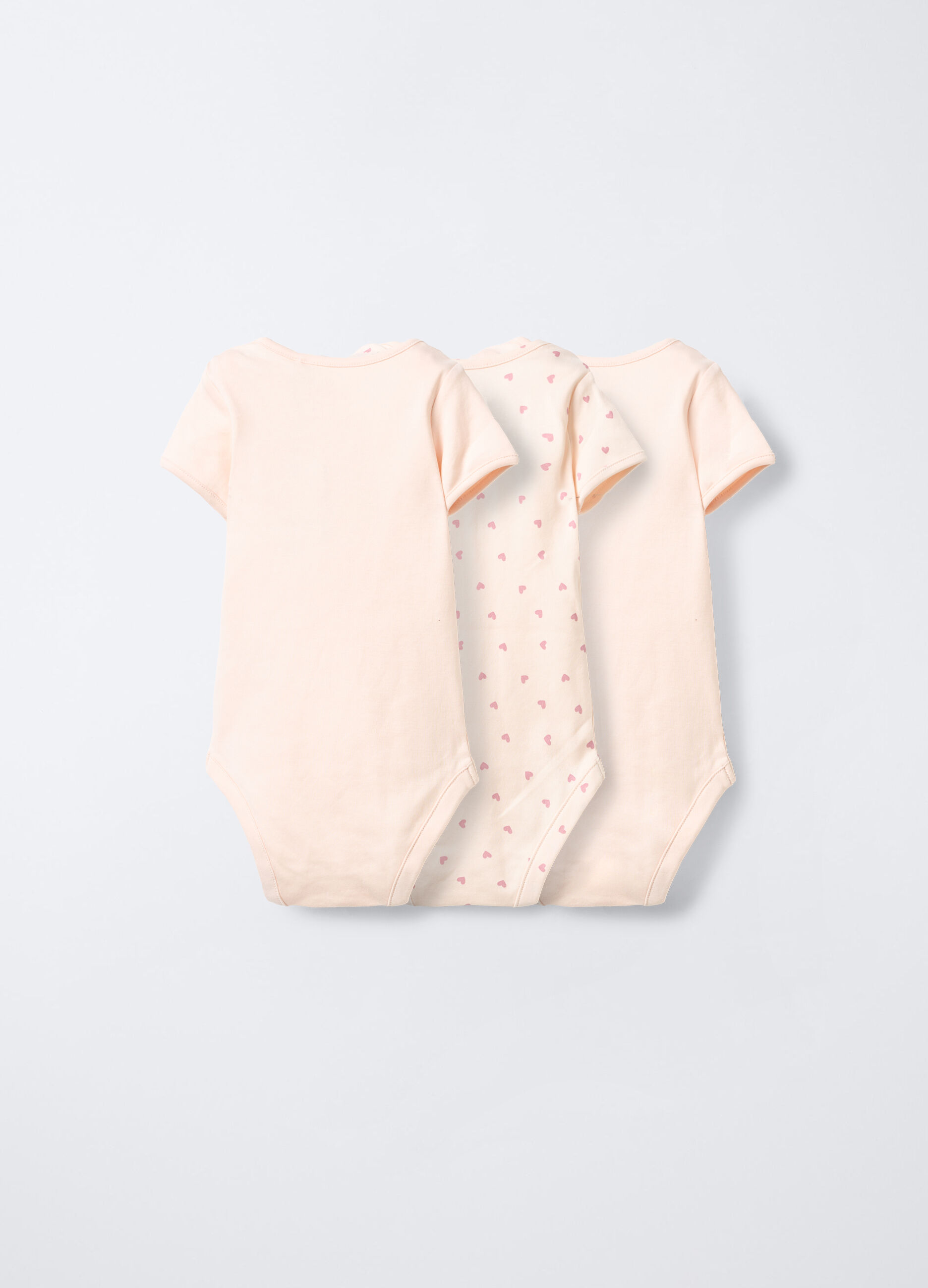 Pack 3 body in interlock di puro cotone neonata_1