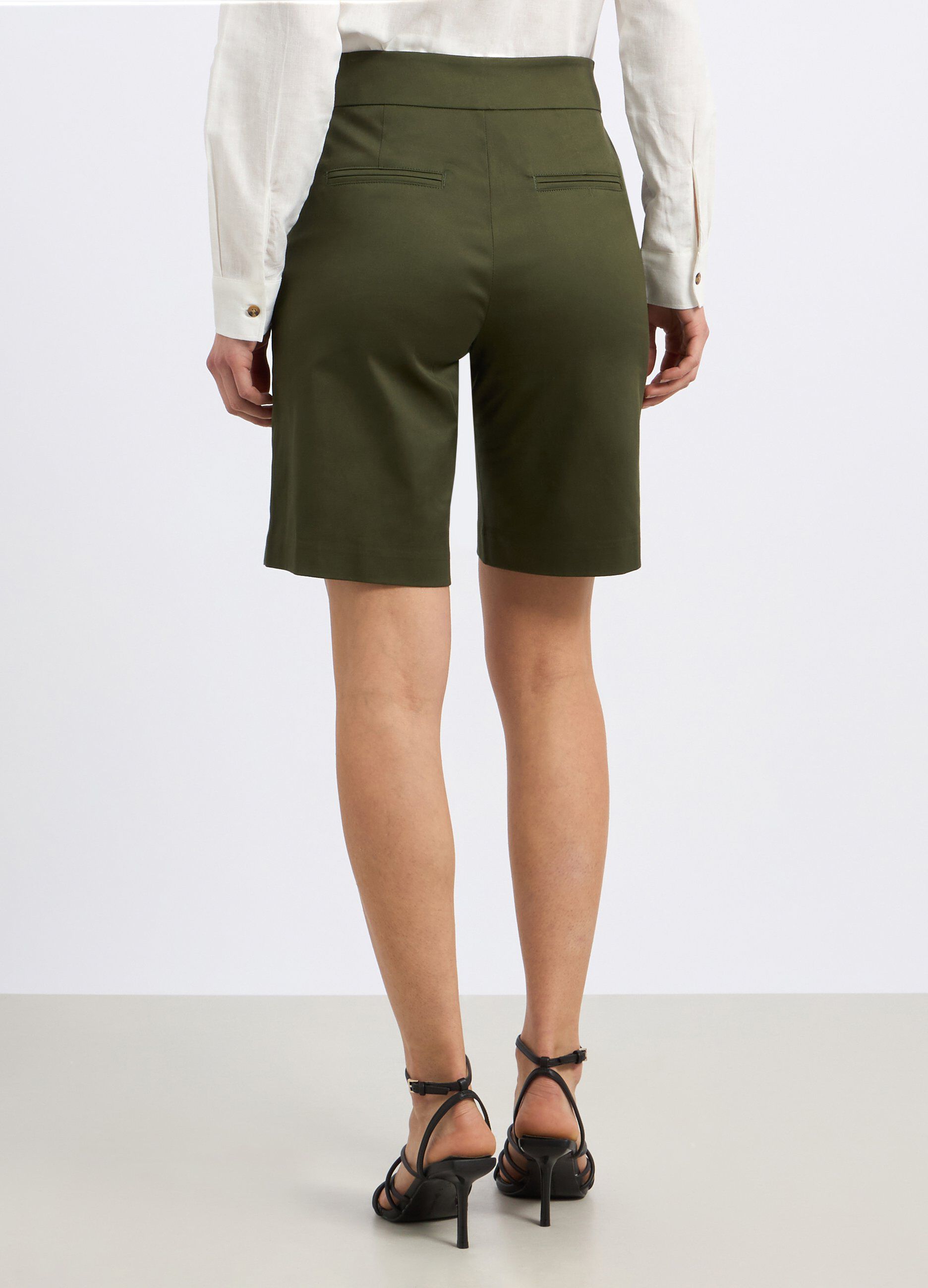 Bermuda in cotone stretch donna_1
