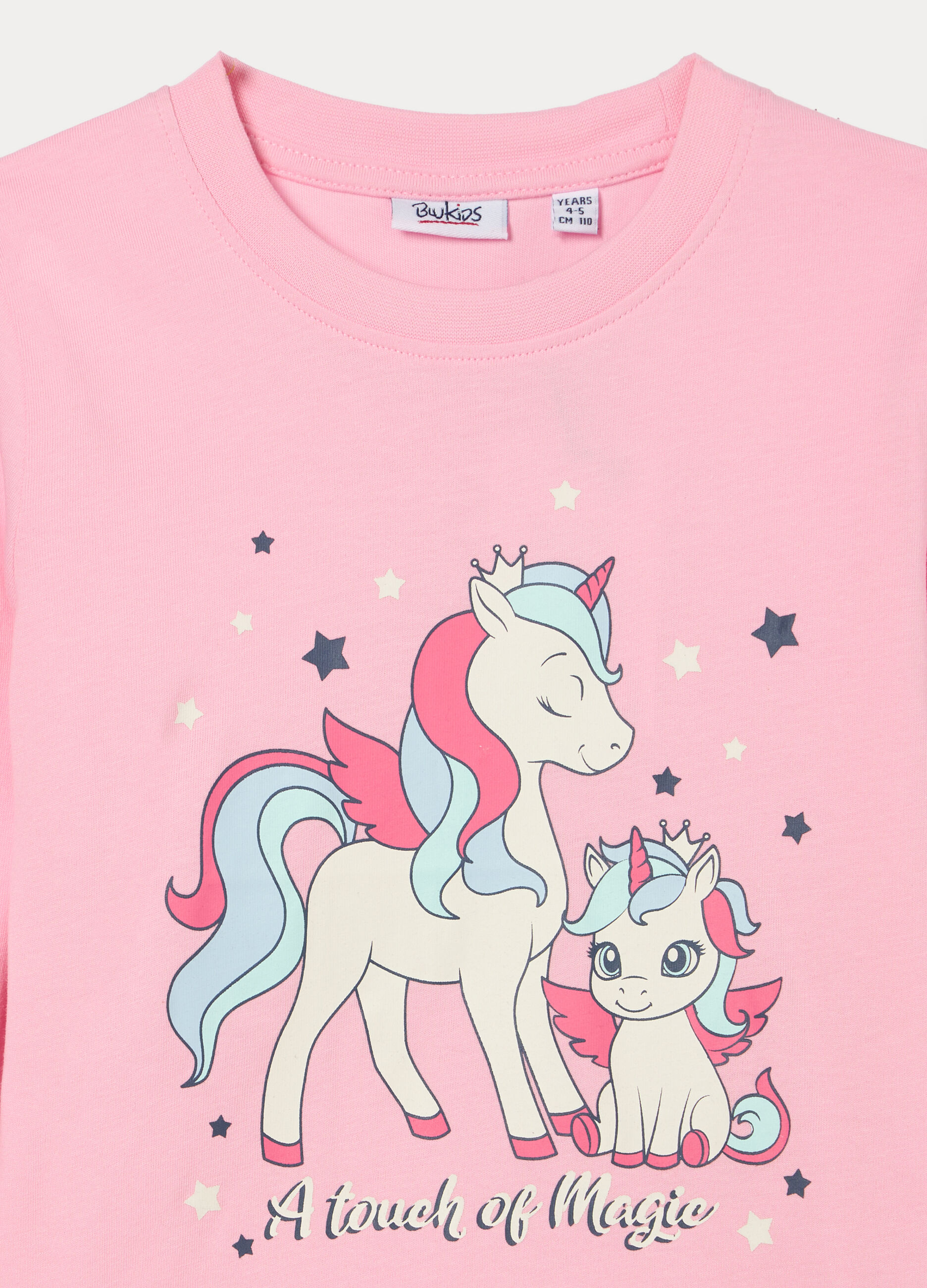 T-shirt in jersey di puro cotone bambina_2