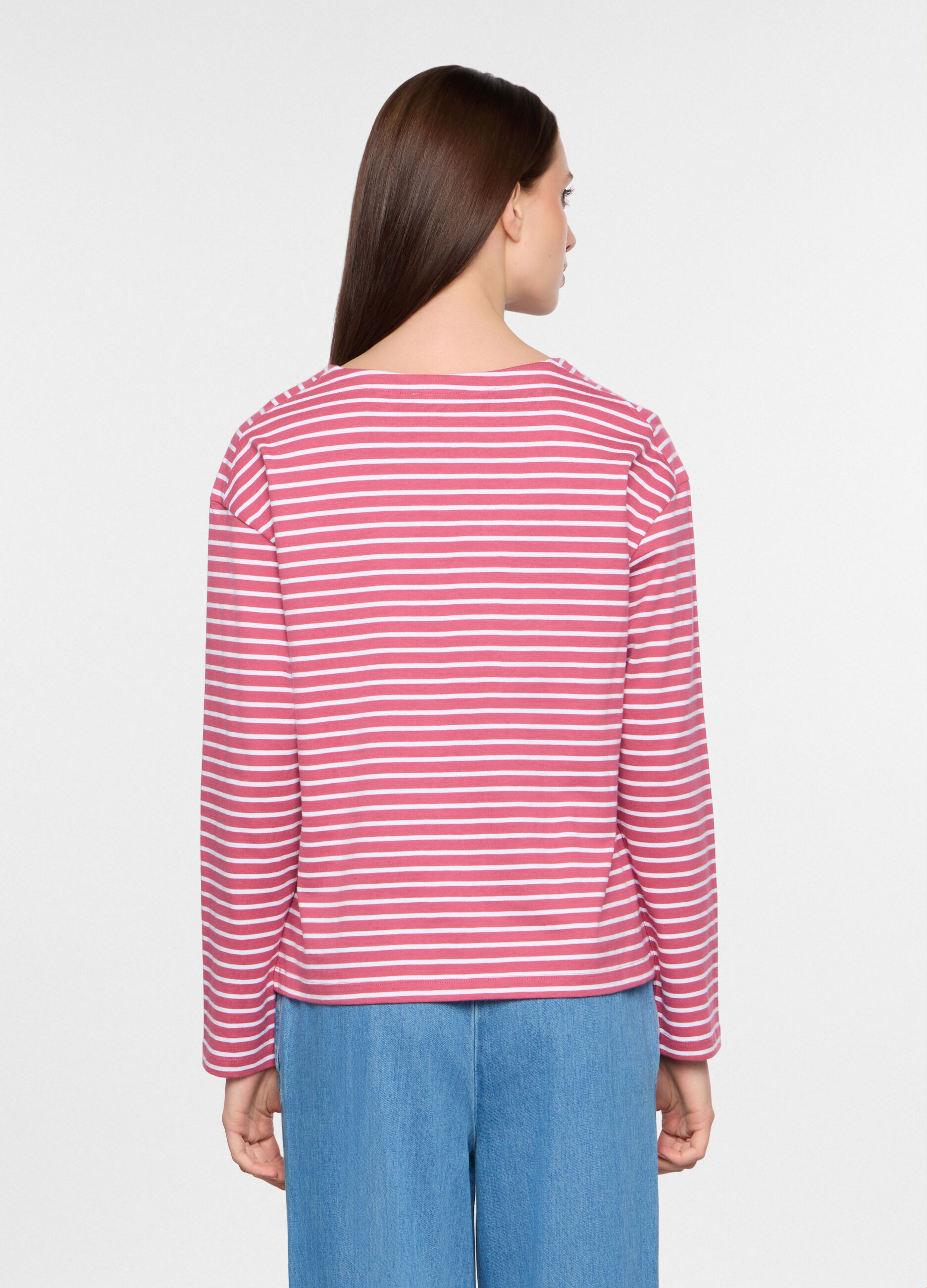 T-shirt girocollo donna_1