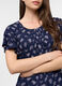 Top pigiama in jersey di puro cotone donna_2