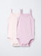Pack 2 body in puro cotone pointelle_0