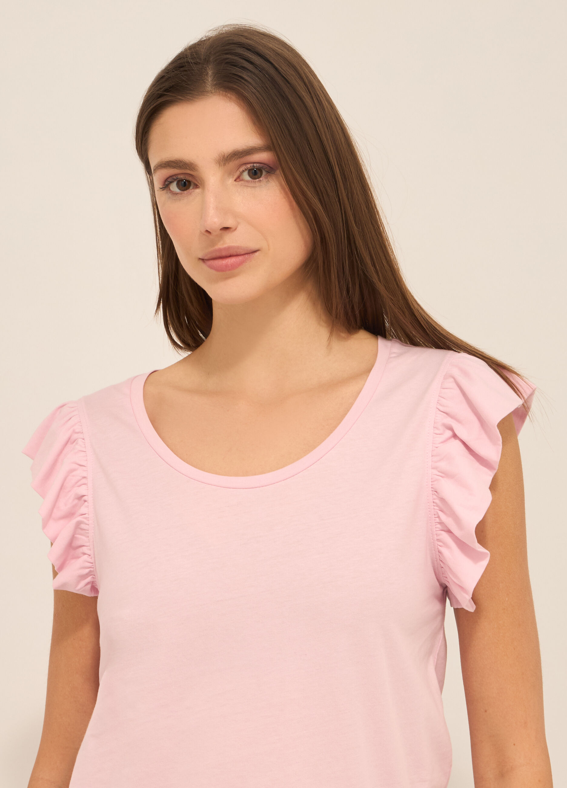 Canotta in jersey di puro cotone donna_2